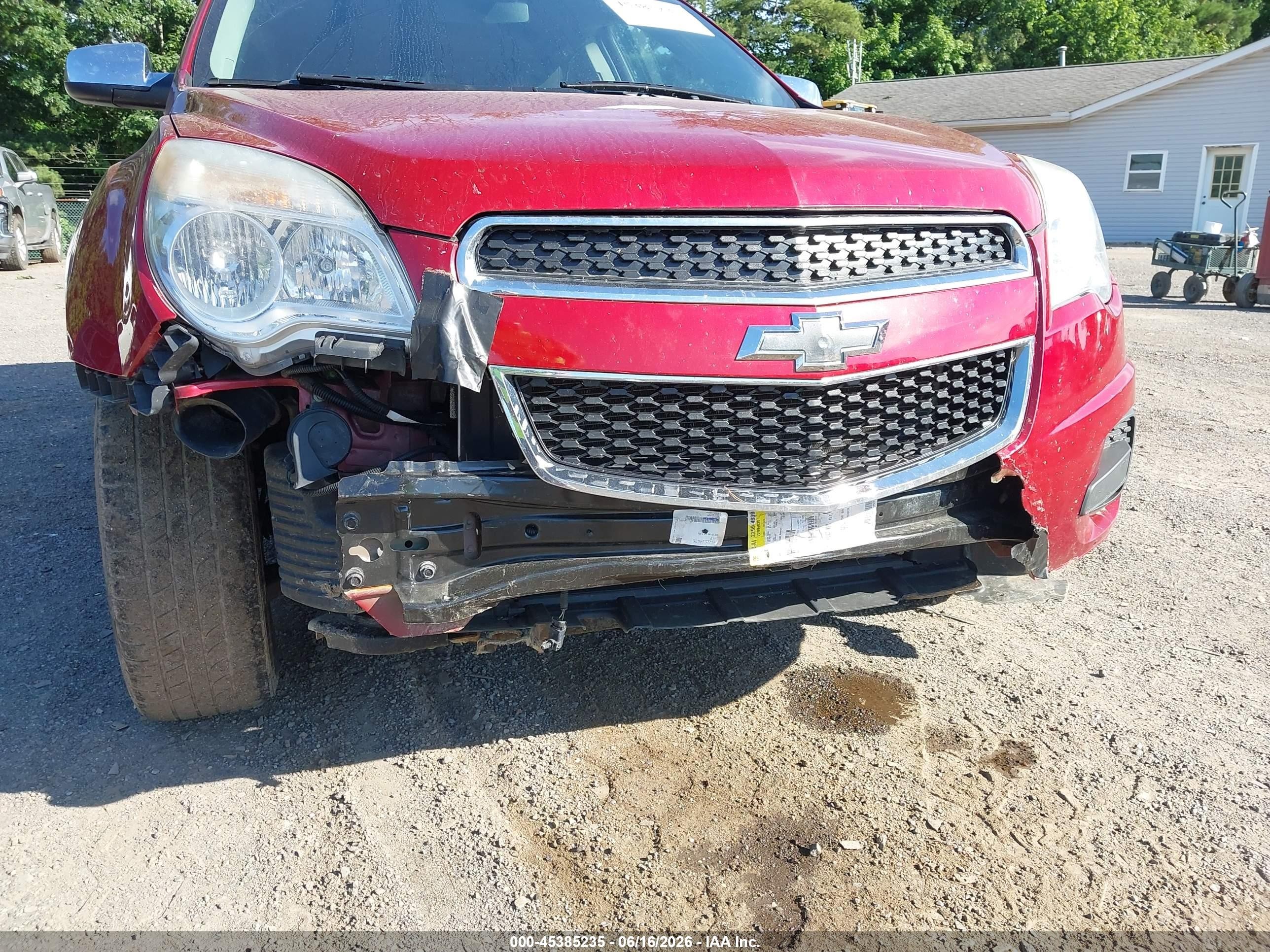 2014 Chevrolet Equinox Lt Red vin: 1GNALBEKXEZ123445