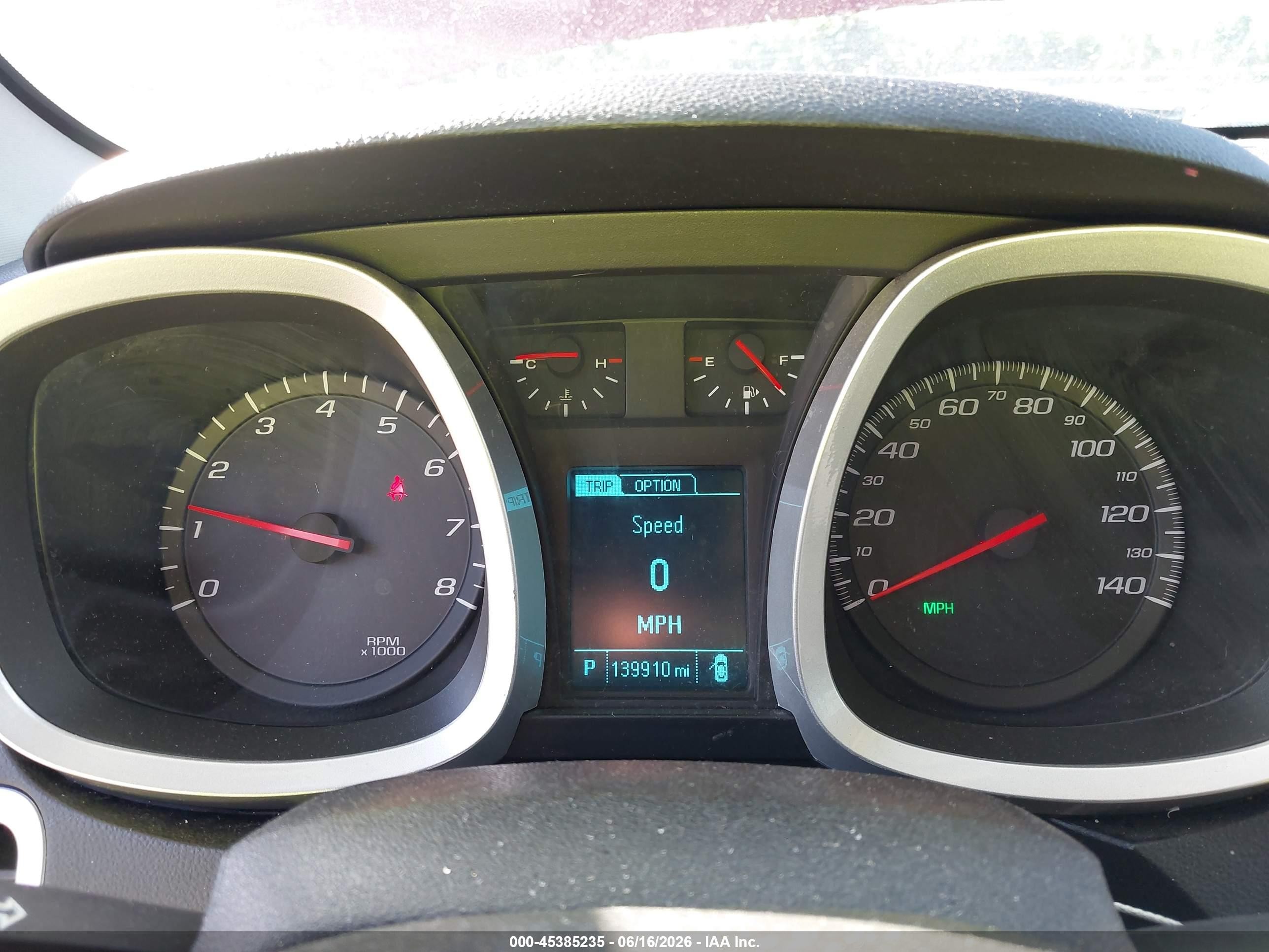 2014 Chevrolet Equinox Lt Red vin: 1GNALBEKXEZ123445