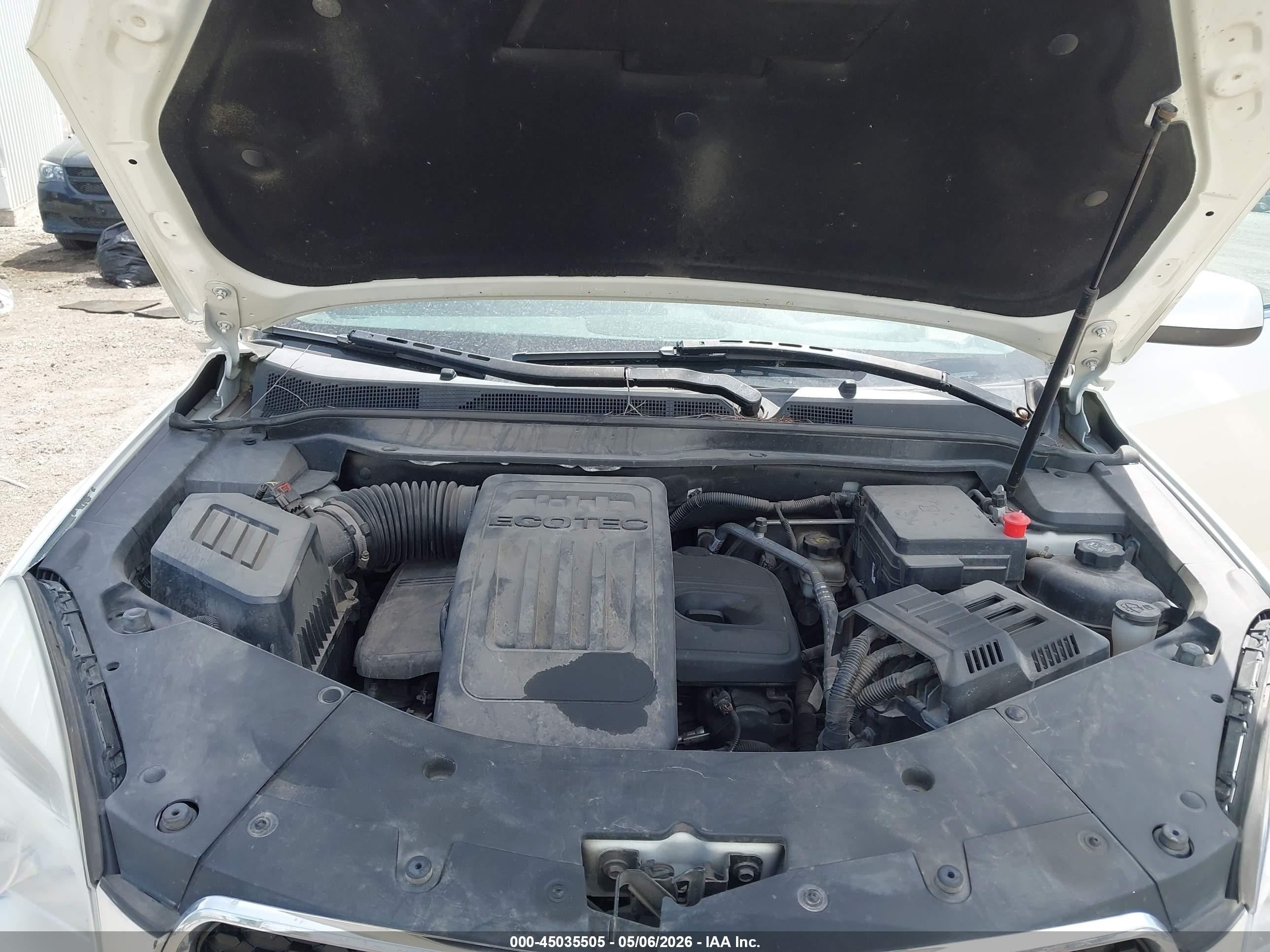 2014 Chevrolet Equinox 1lt Белый vin: 1GNALBEKXEZ130444