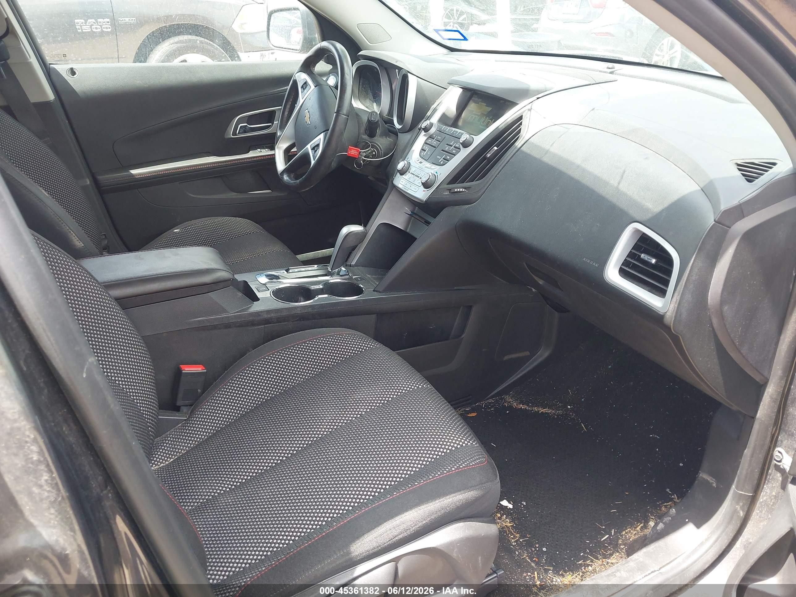 2015 Chevrolet Equinox Lt Черный vin: 1GNALBEKXFZ112950