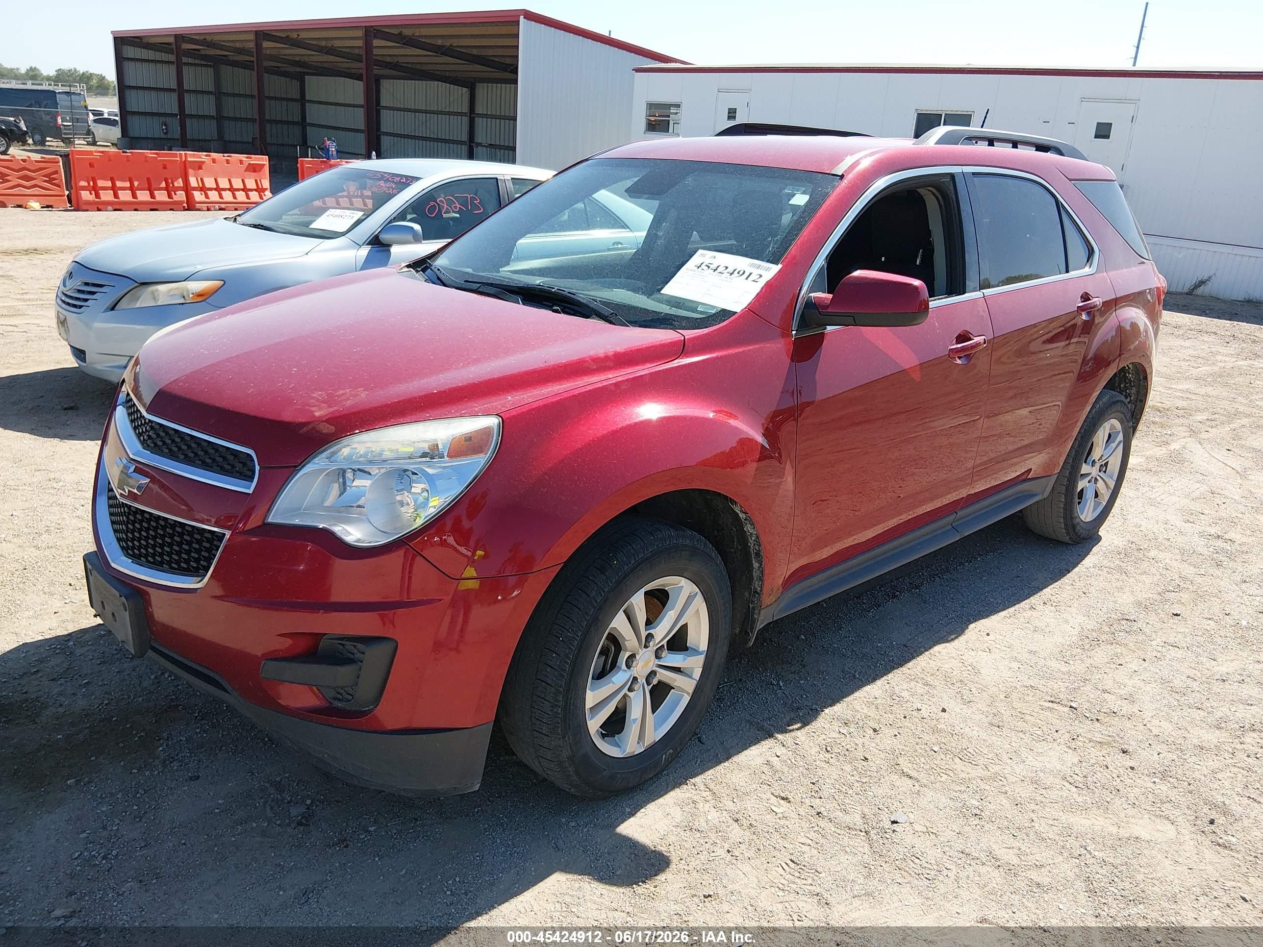 2015 Chevrolet Equinox Lt Red vin: 1GNALBEKXFZ117999
