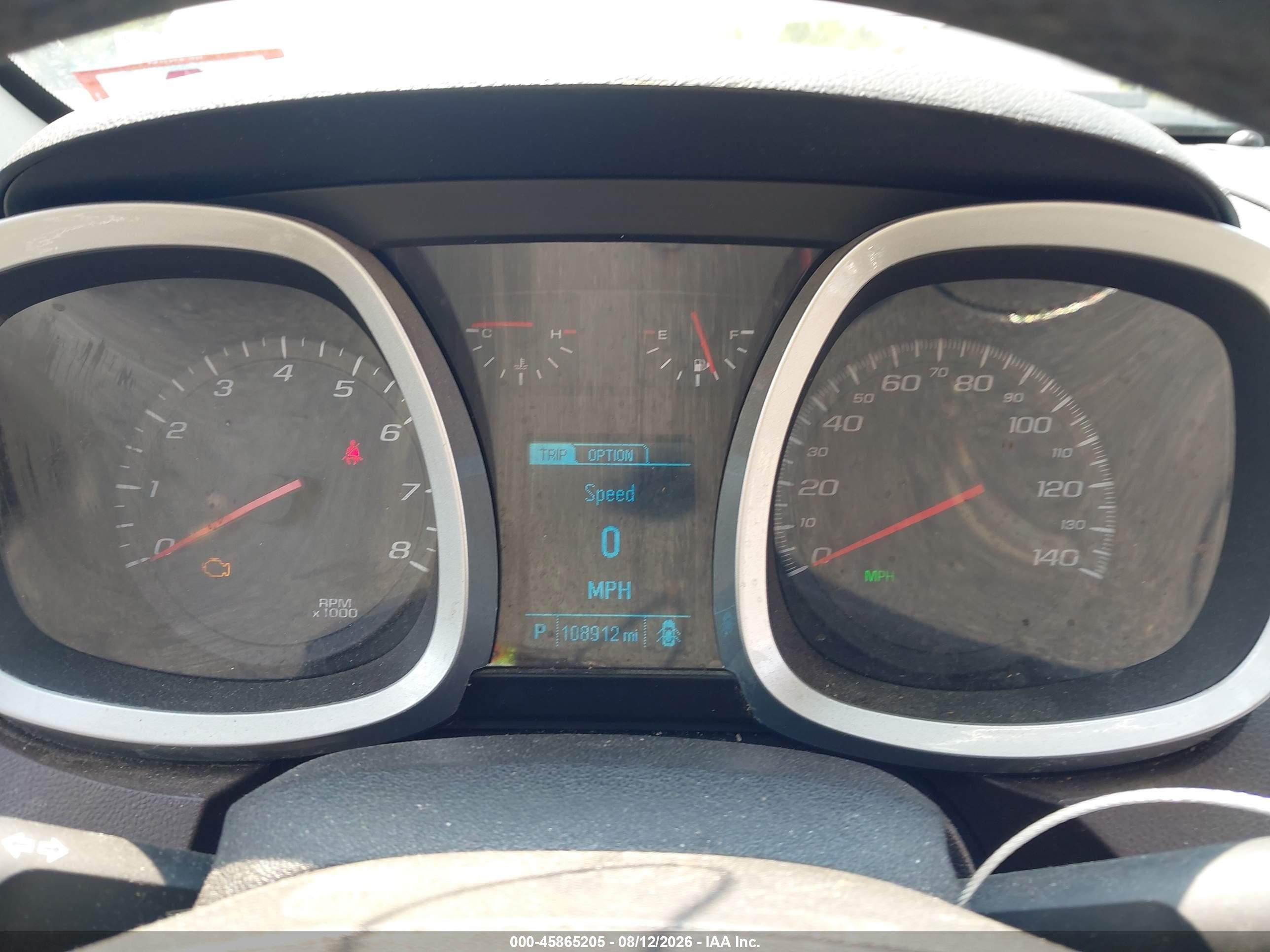 2014 Chevrolet Equinox Lt White vin: 1GNALCEK0EZ115599