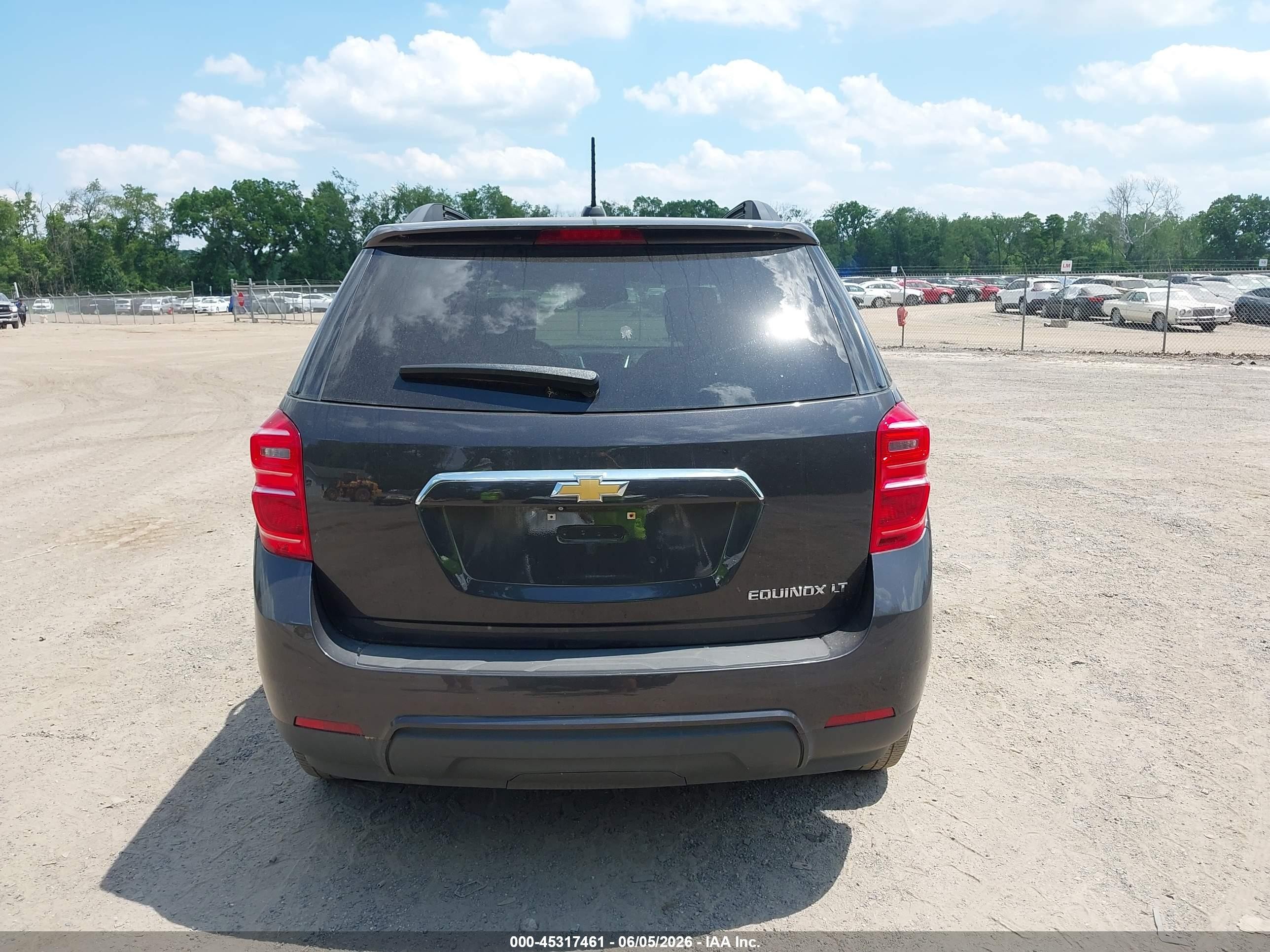 2016 Chevrolet Equinox Lt Черный vin: 1GNALCEK0GZ106128
