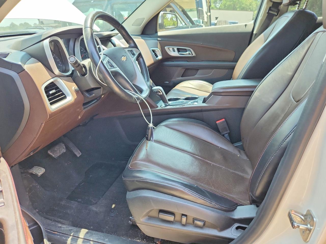 2014 Chevrolet Equinox Lt White vin: 1GNALCEK1EZ112808