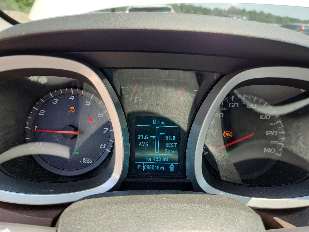 2014 Chevrolet Equinox Lt White vin: 1GNALCEK1EZ112808