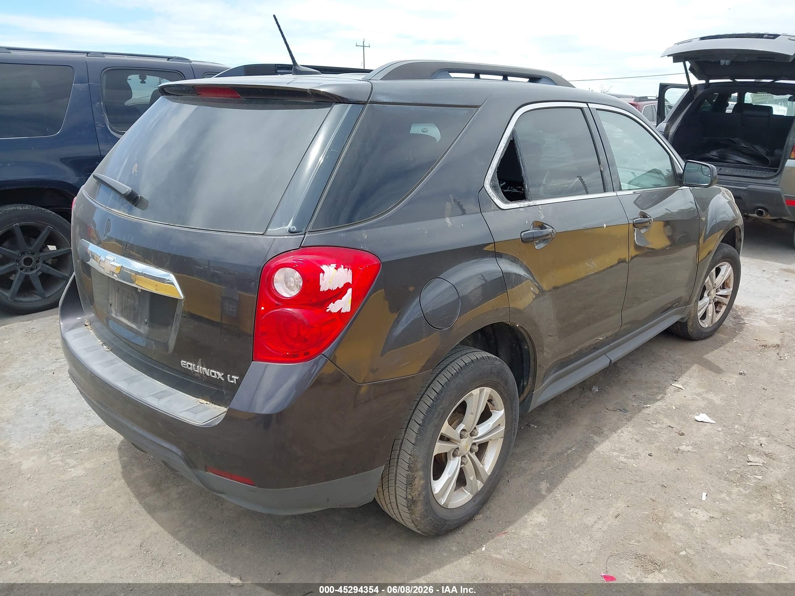 2014 Chevrolet Equinox 2lt Gray vin: 1GNALCEK1EZ124151
