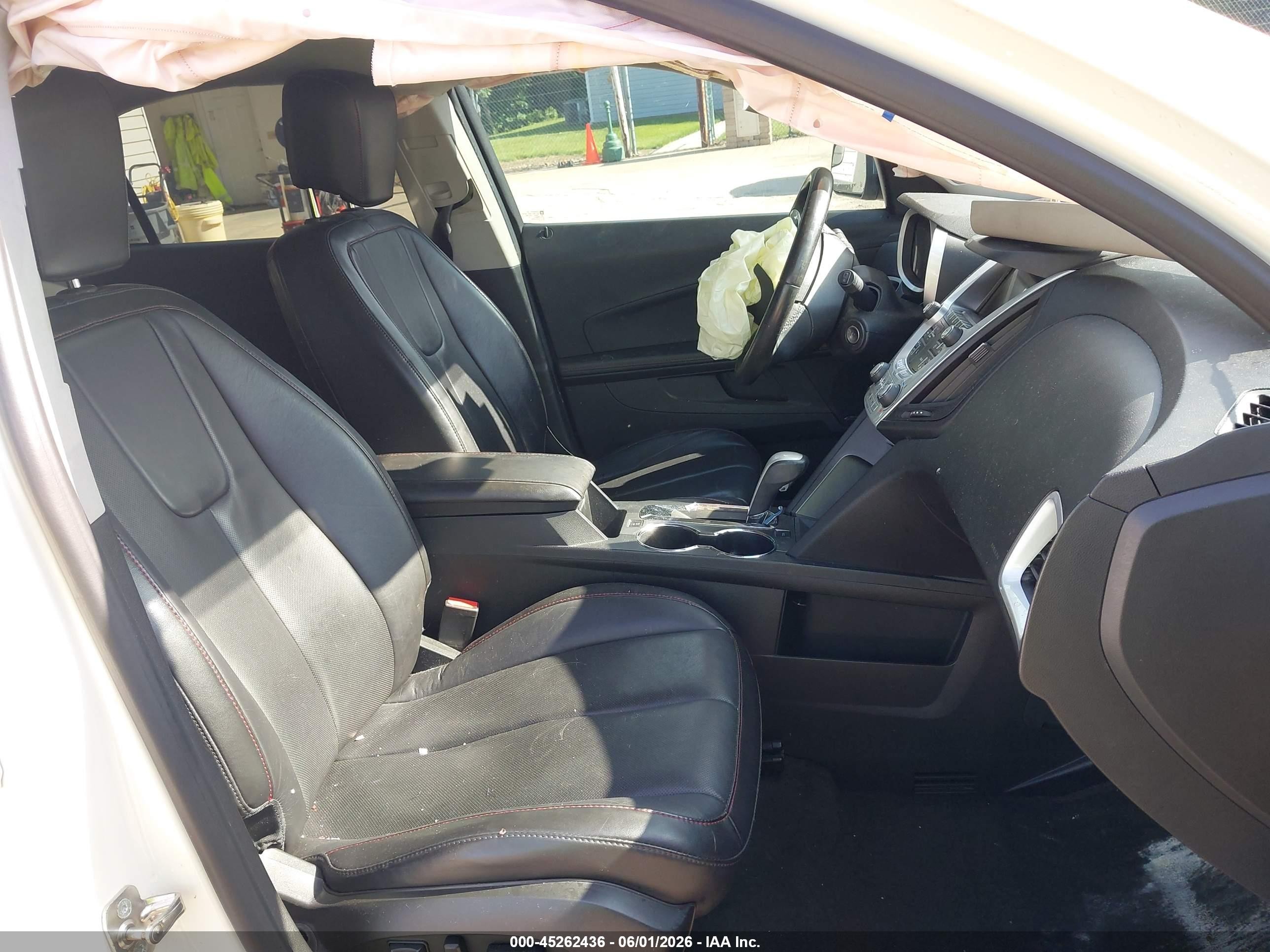2014 Chevrolet Equinox 2lt White vin: 1GNALCEK2EZ108847