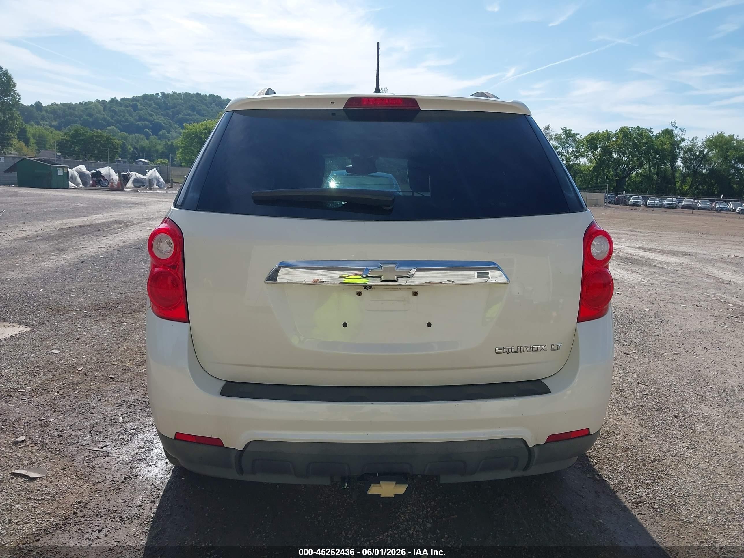2014 Chevrolet Equinox 2lt White vin: 1GNALCEK2EZ108847