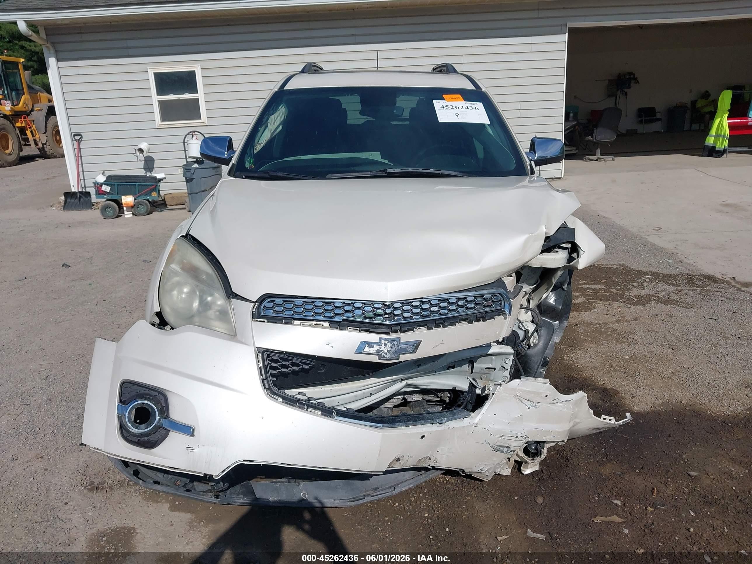 2014 Chevrolet Equinox 2lt White vin: 1GNALCEK2EZ108847