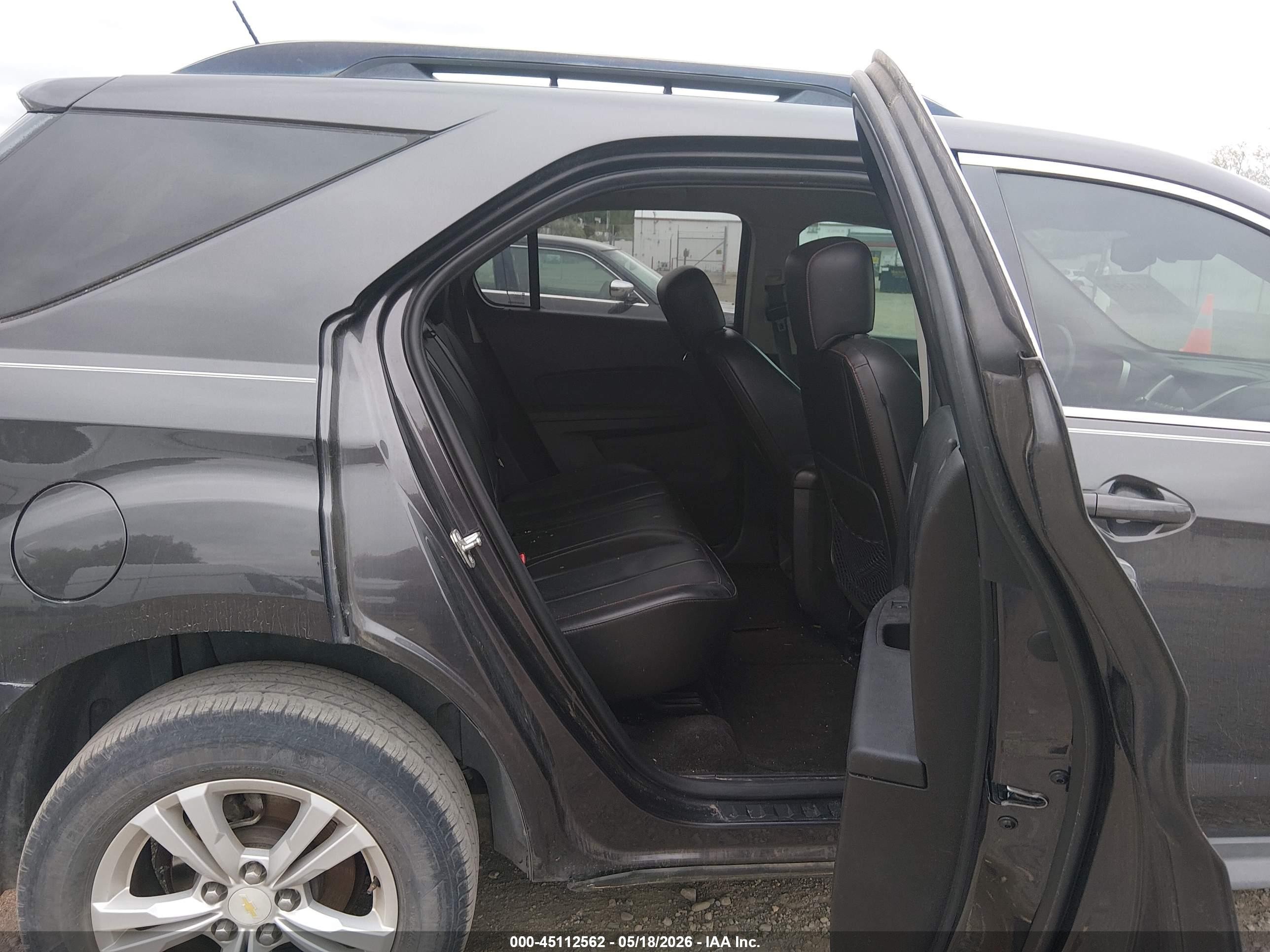 2014 Chevrolet Equinox 2lt Black vin: 1GNALCEK2EZ131870