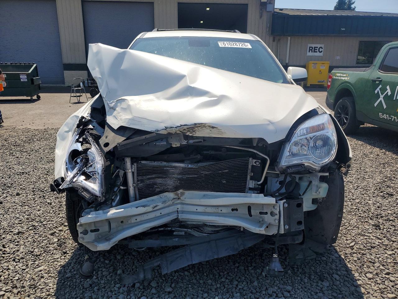2014 Chevrolet Equinox Lt Белый vin: 1GNALCEK3EZ112003