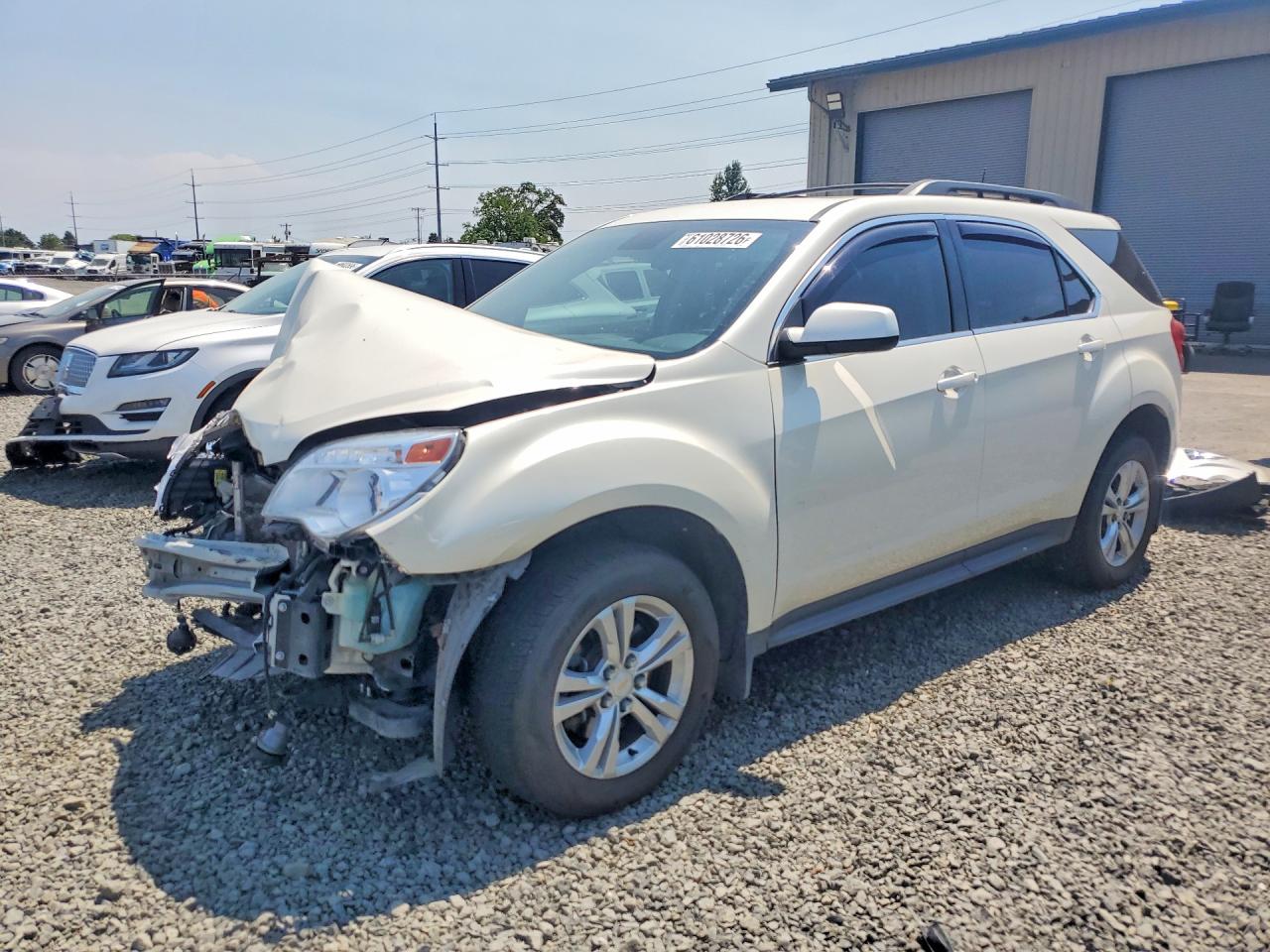 2014 Chevrolet Equinox Lt Белый vin: 1GNALCEK3EZ112003