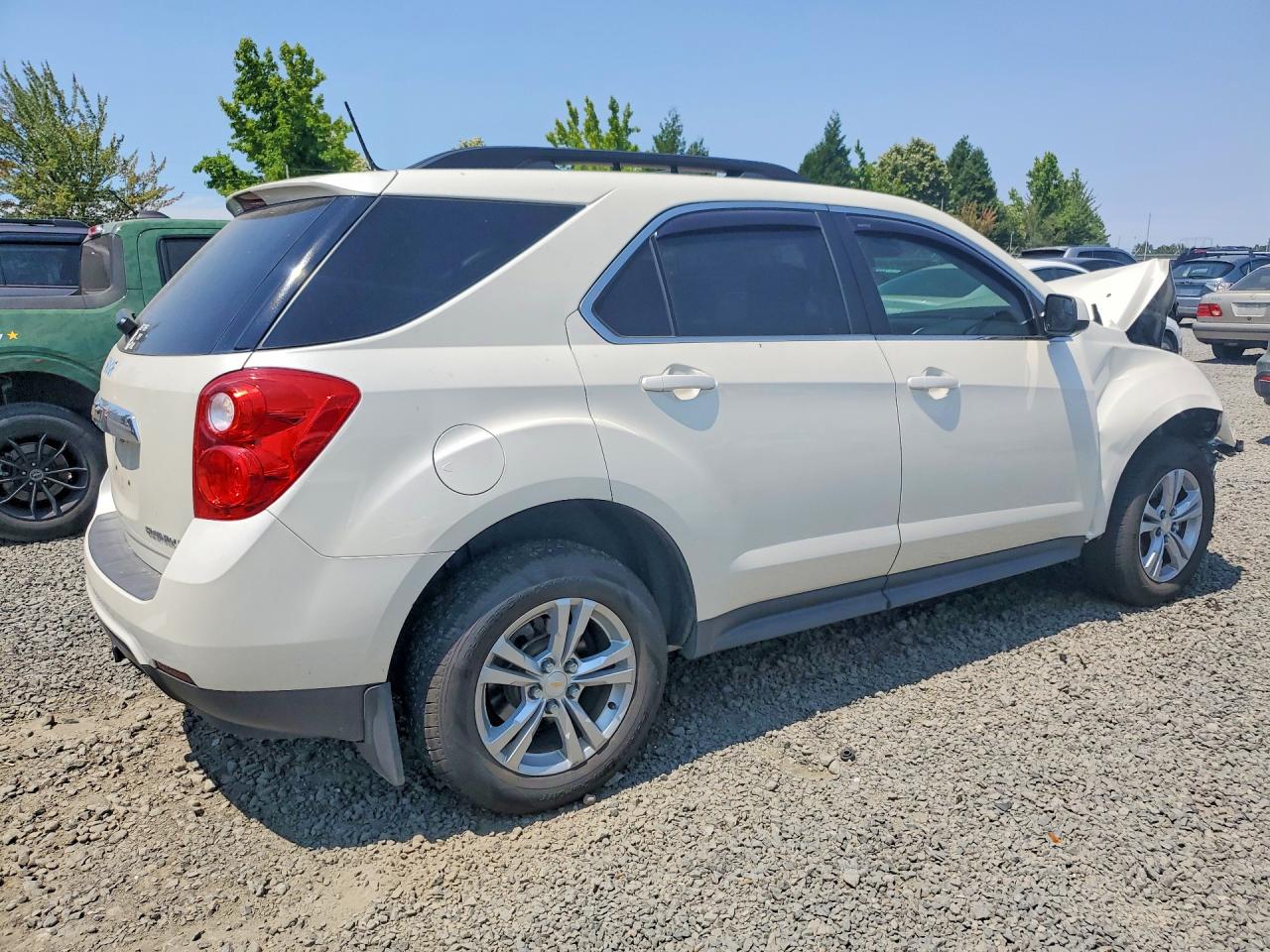 2014 Chevrolet Equinox Lt Белый vin: 1GNALCEK3EZ112003