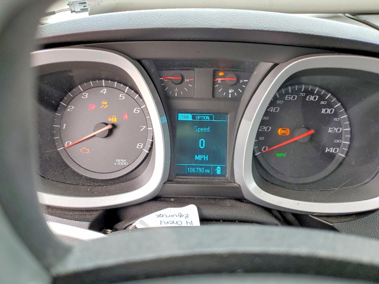 2014 Chevrolet Equinox Lt Gray vin: 1GNALCEK4EZ121938