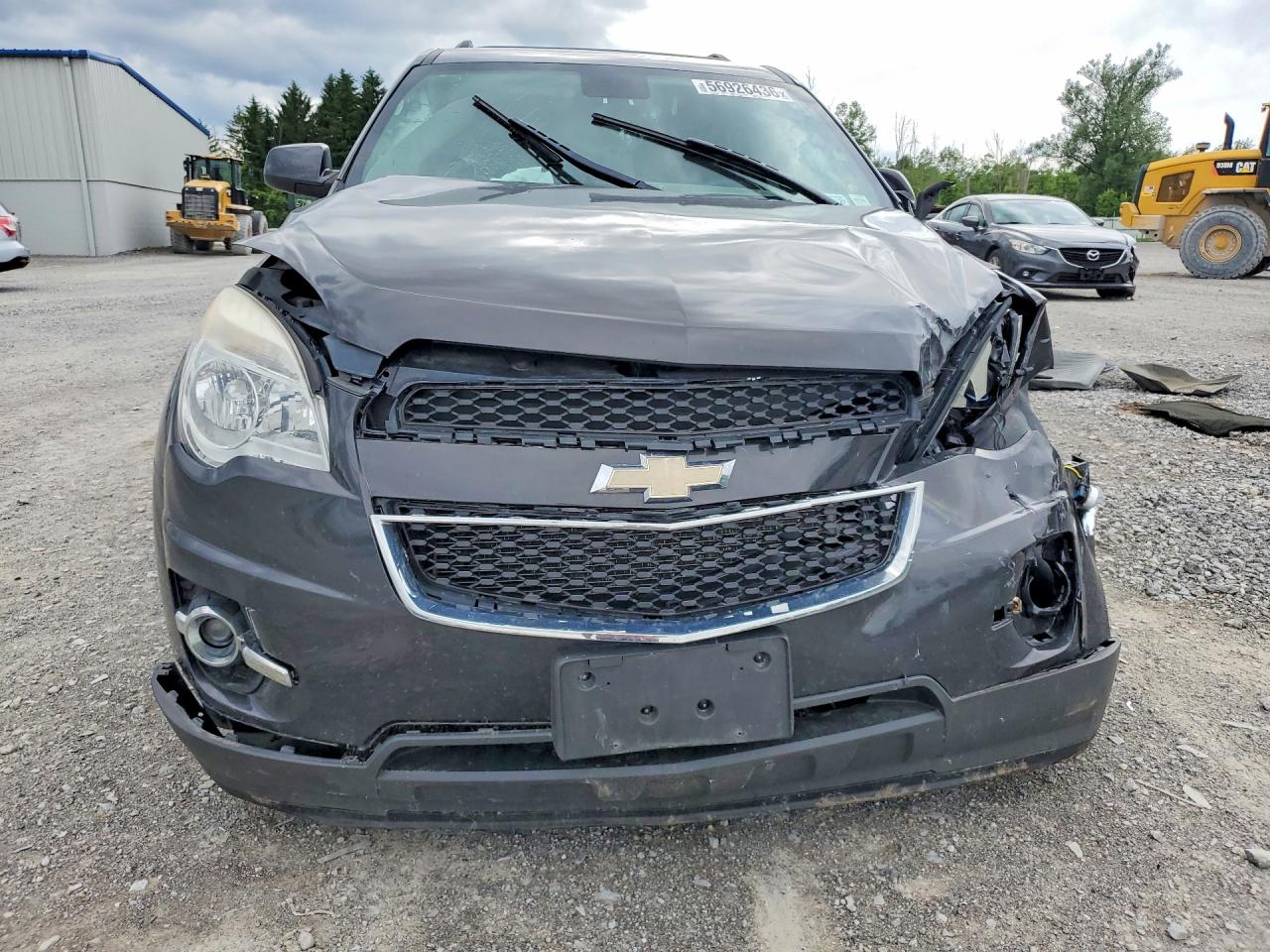 2014 Chevrolet Equinox Lt Gray vin: 1GNALCEK4EZ121938