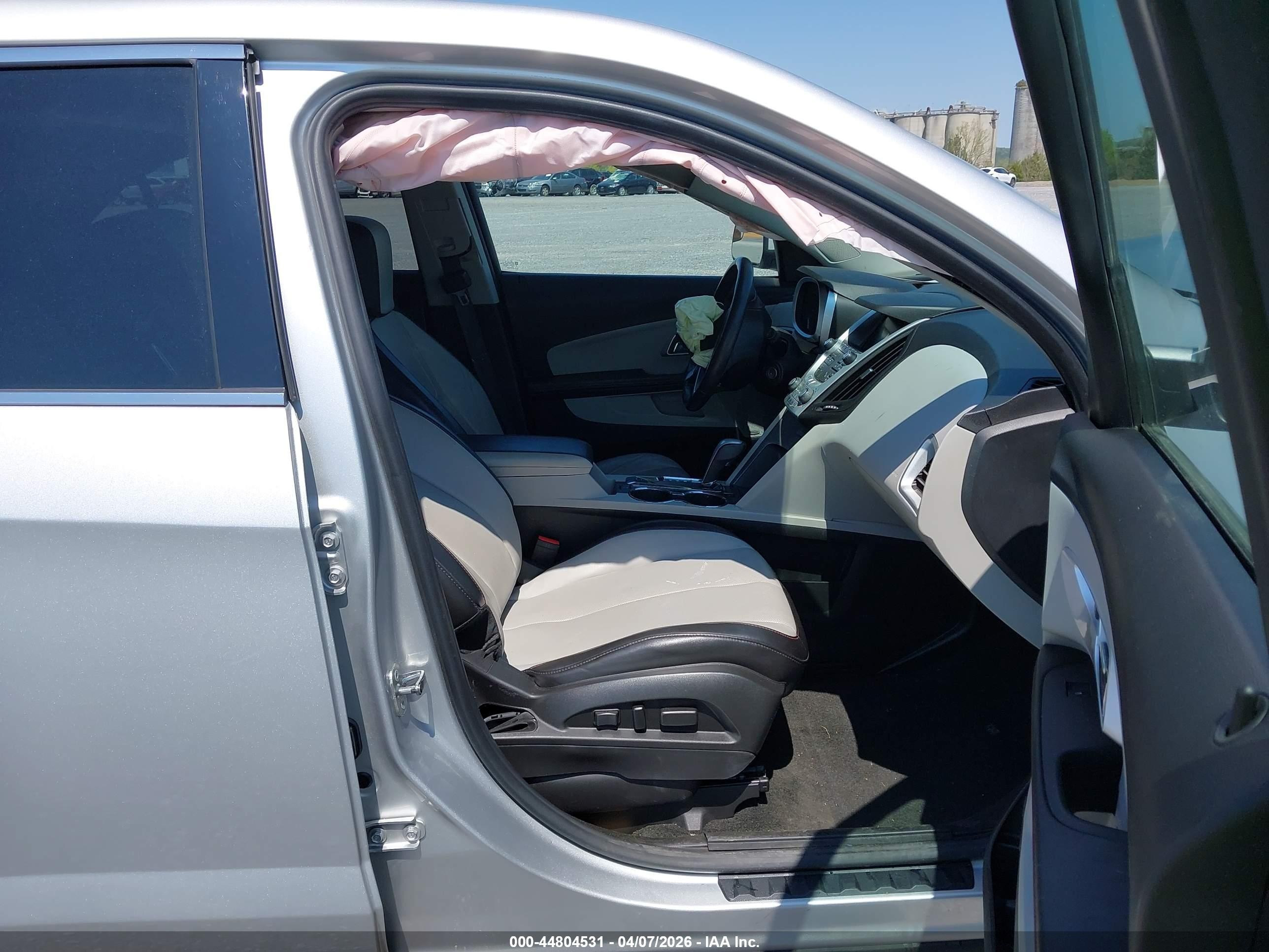 2014 Chevrolet Equinox 2lt Silver vin: 1GNALCEK6EZ131368