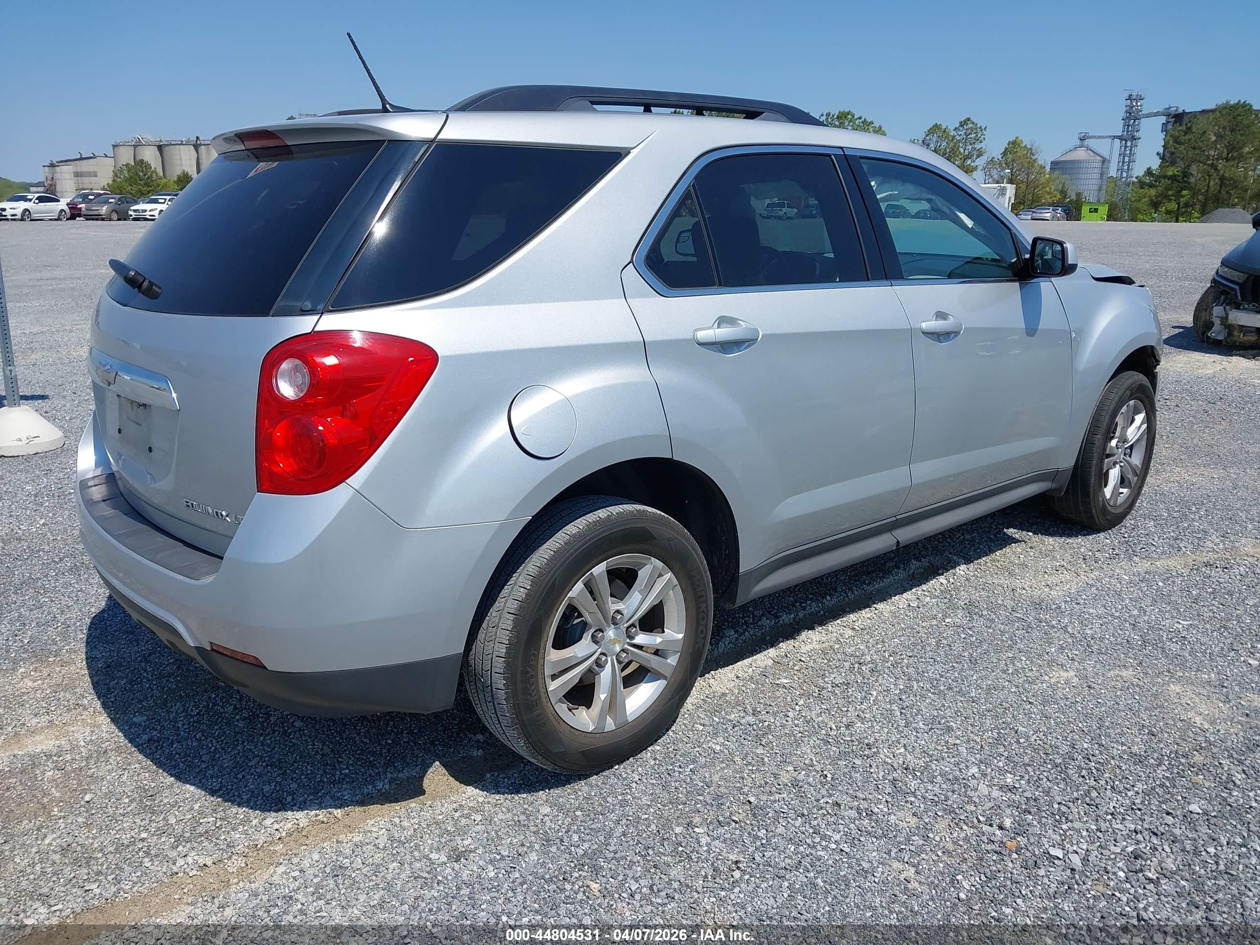 2014 Chevrolet Equinox 2lt Silver vin: 1GNALCEK6EZ131368