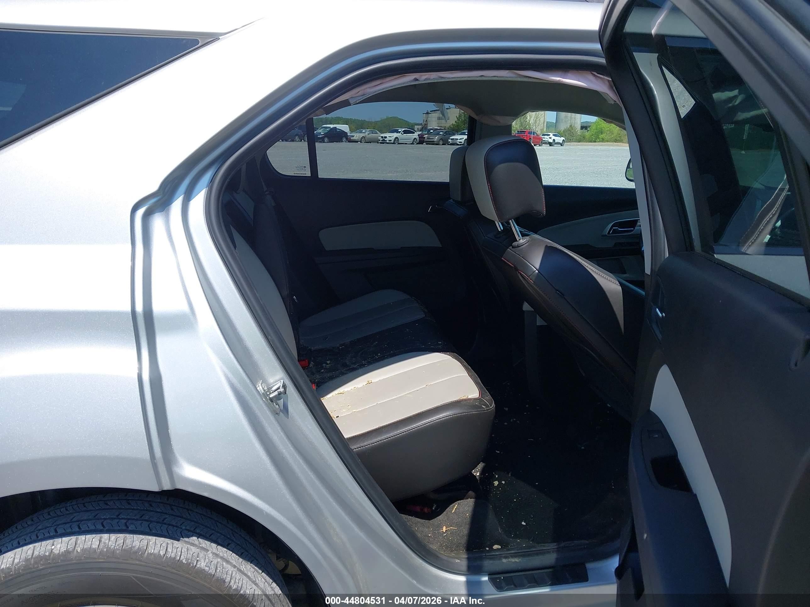 2014 Chevrolet Equinox 2lt Silver vin: 1GNALCEK6EZ131368