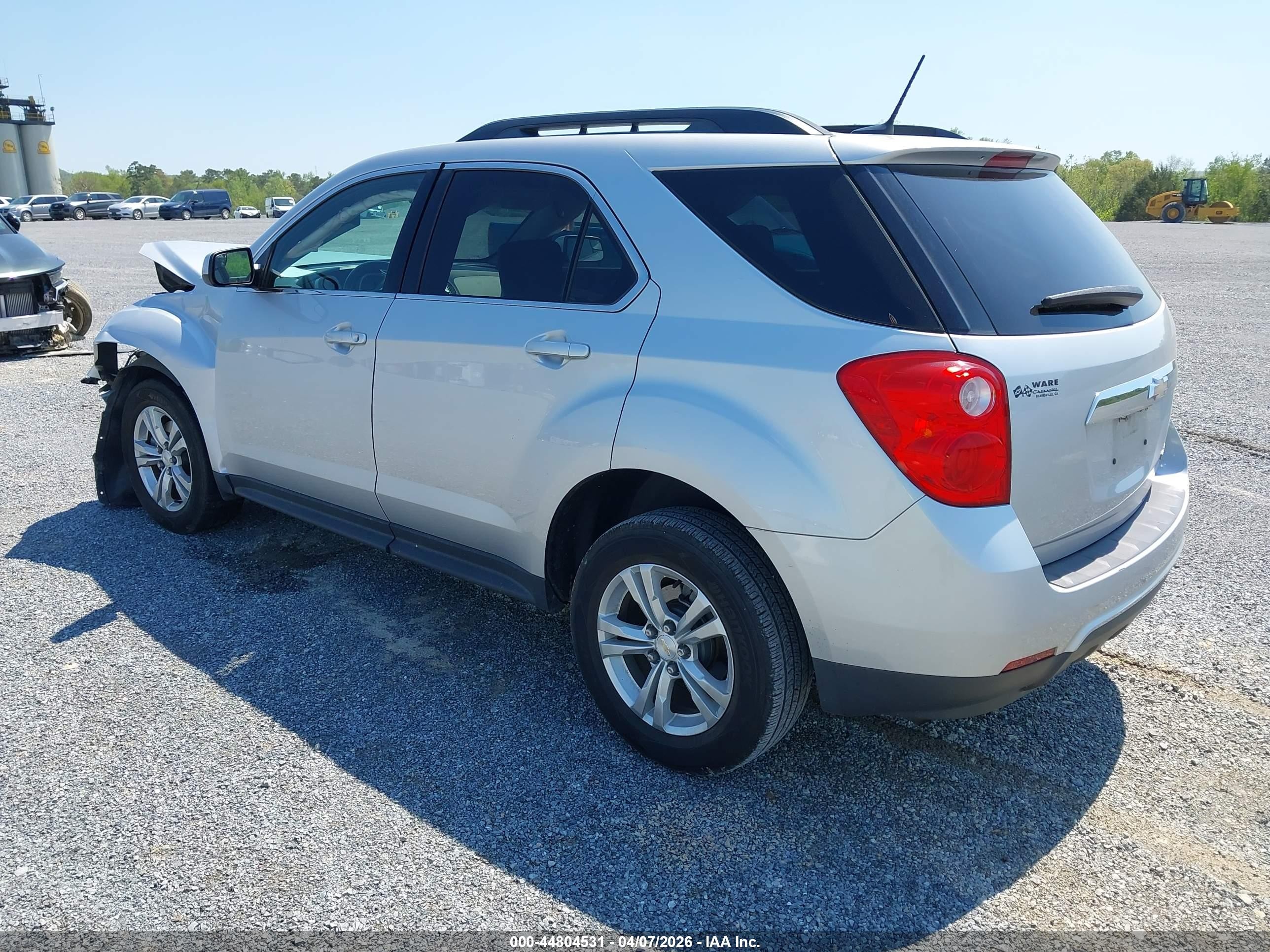 2014 Chevrolet Equinox 2lt Silver vin: 1GNALCEK6EZ131368