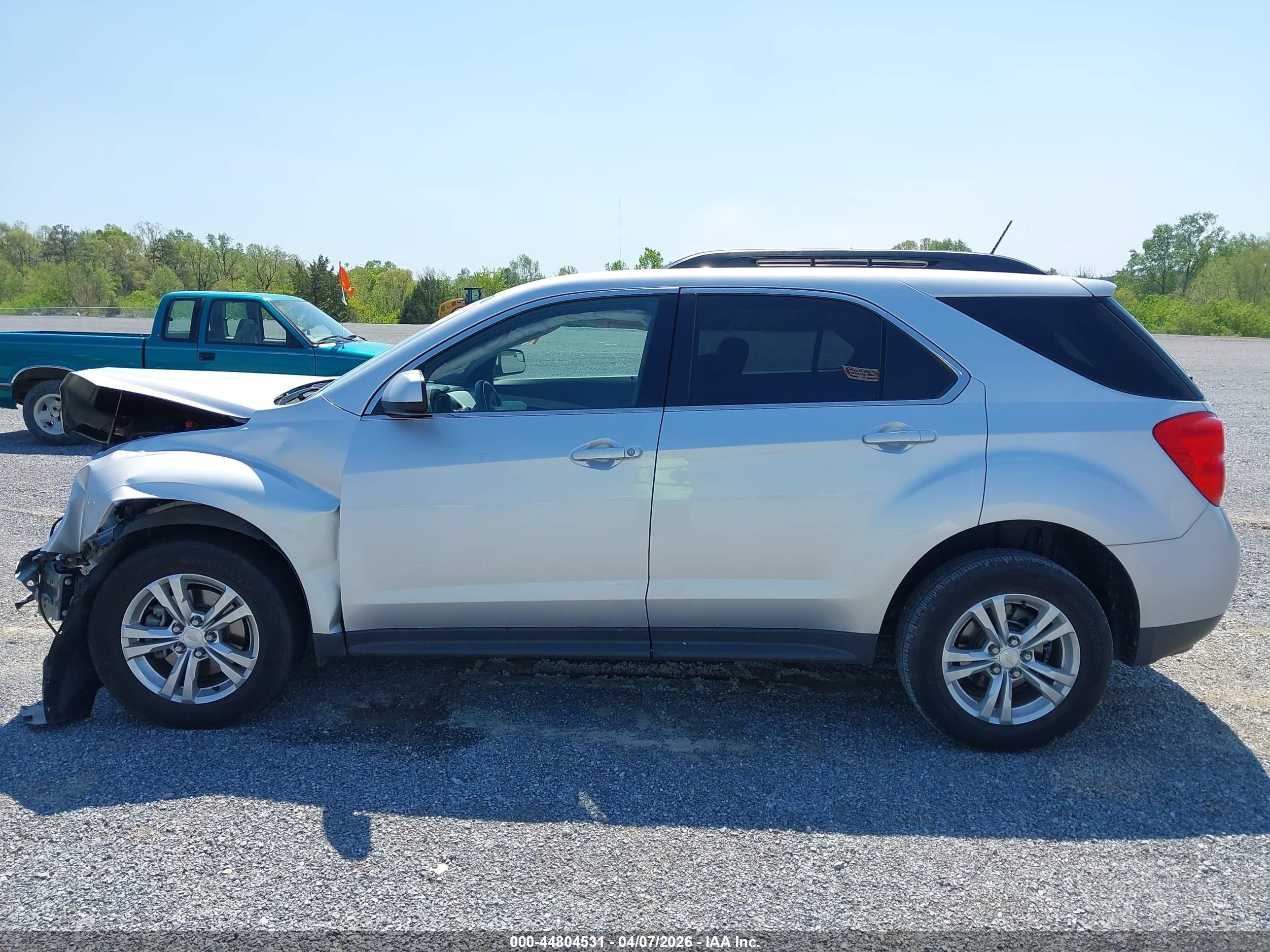 2014 Chevrolet Equinox 2lt Silver vin: 1GNALCEK6EZ131368