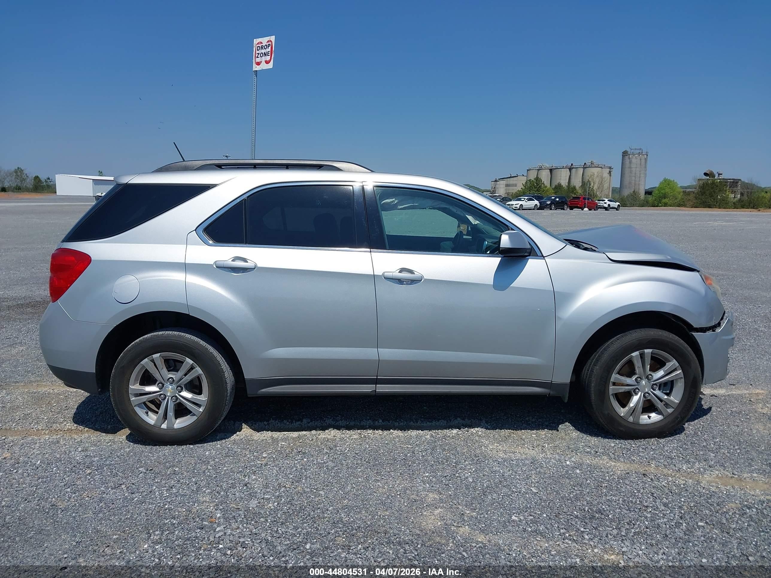 2014 Chevrolet Equinox 2lt Silver vin: 1GNALCEK6EZ131368