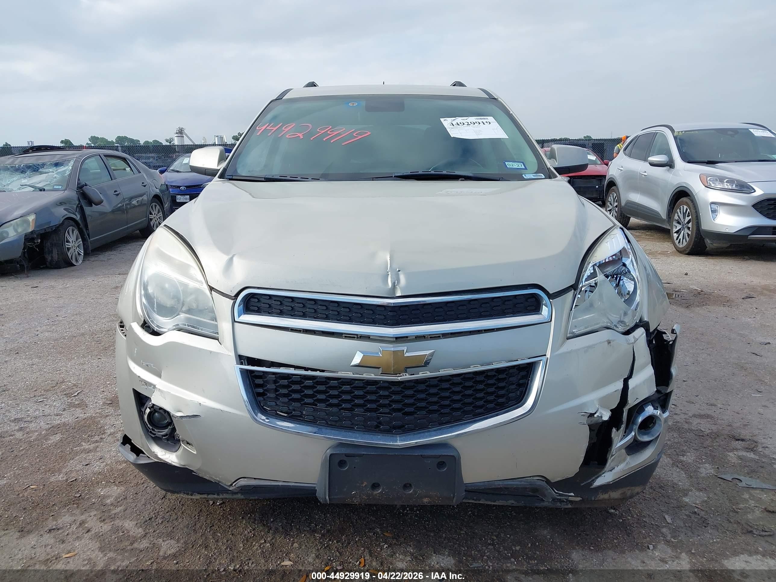 2015 Chevrolet Equinox 2lt Beige vin: 1GNALCEK6FZ107377