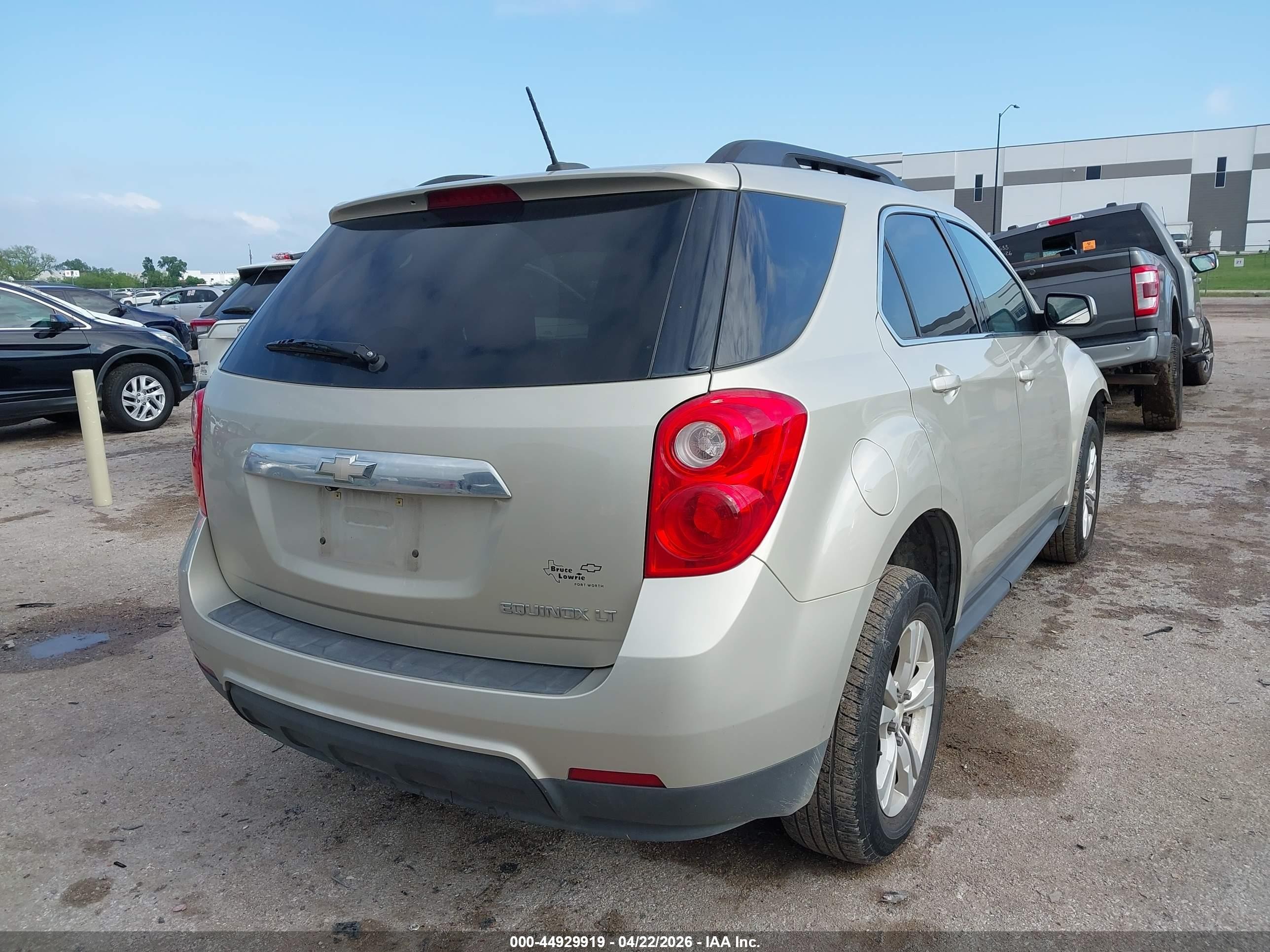 2015 Chevrolet Equinox 2lt Beige vin: 1GNALCEK6FZ107377