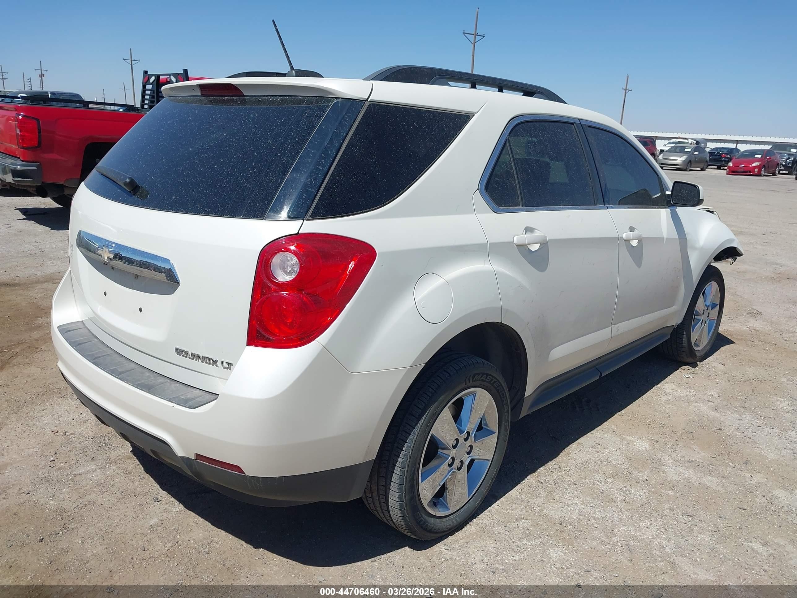 2015 Chevrolet Equinox 2lt White vin: 1GNALCEK6FZ138239