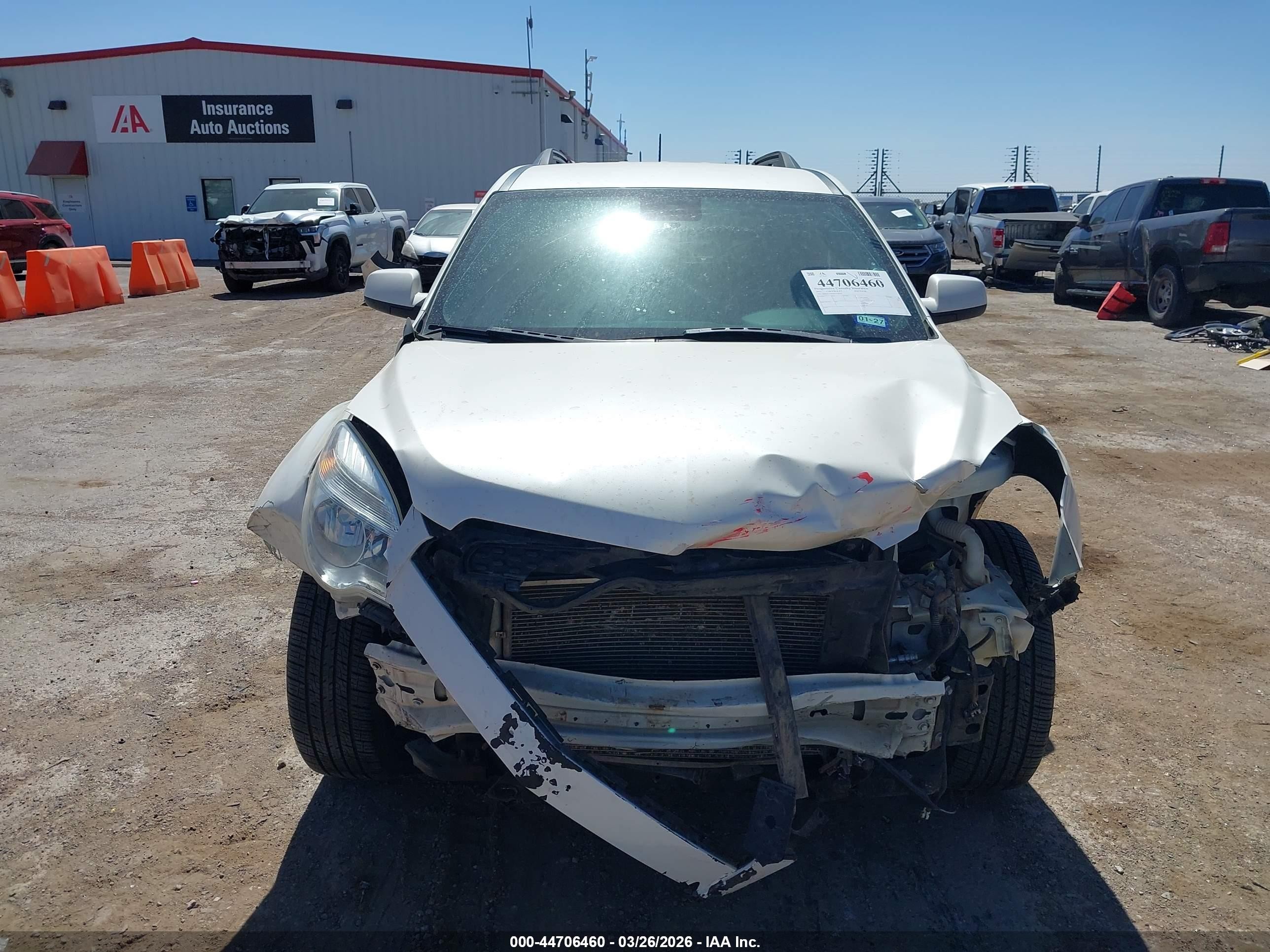 2015 Chevrolet Equinox 2lt White vin: 1GNALCEK6FZ138239