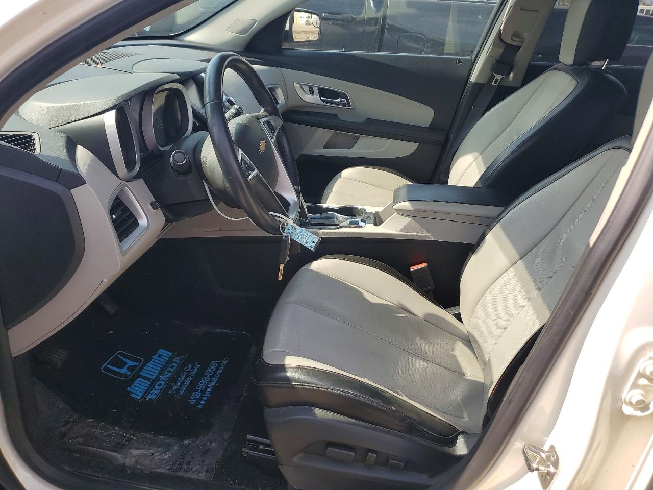 2014 Chevrolet Equinox Lt White vin: 1GNALCEK7EZ104809