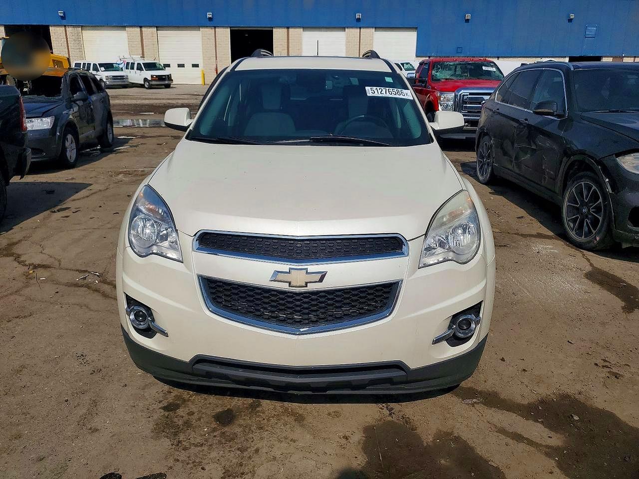 2014 Chevrolet Equinox Lt White vin: 1GNALCEK7EZ104809