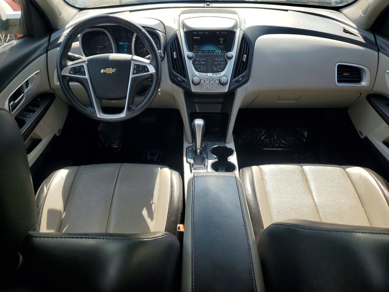 2014 Chevrolet Equinox Lt White vin: 1GNALCEK7EZ104809