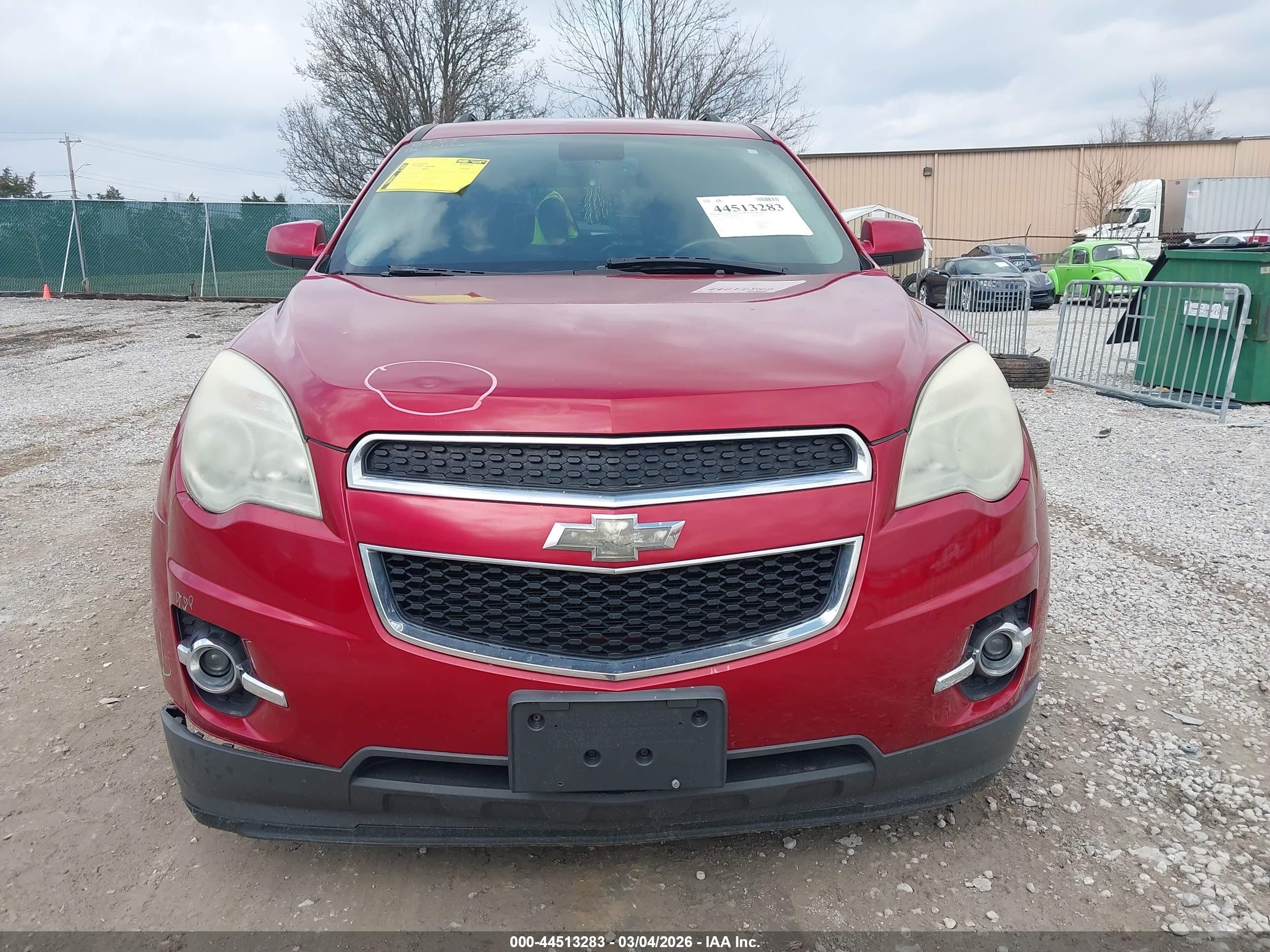 2015 Chevrolet Equinox 2lt Red vin: 1GNALCEK8FZ116856