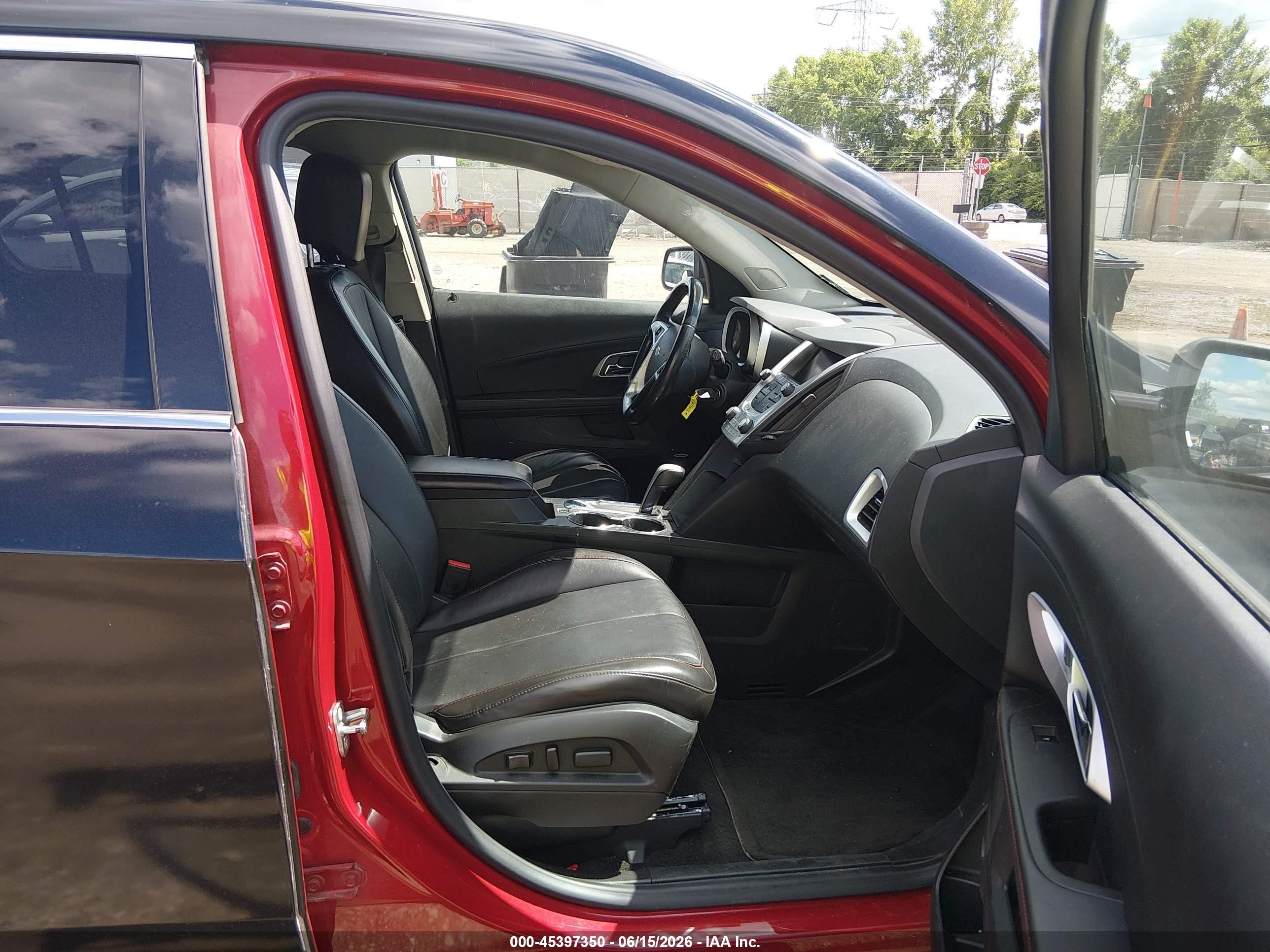 2015 Chevrolet Equinox Lt Black vin: 1GNALCEK8FZ118803