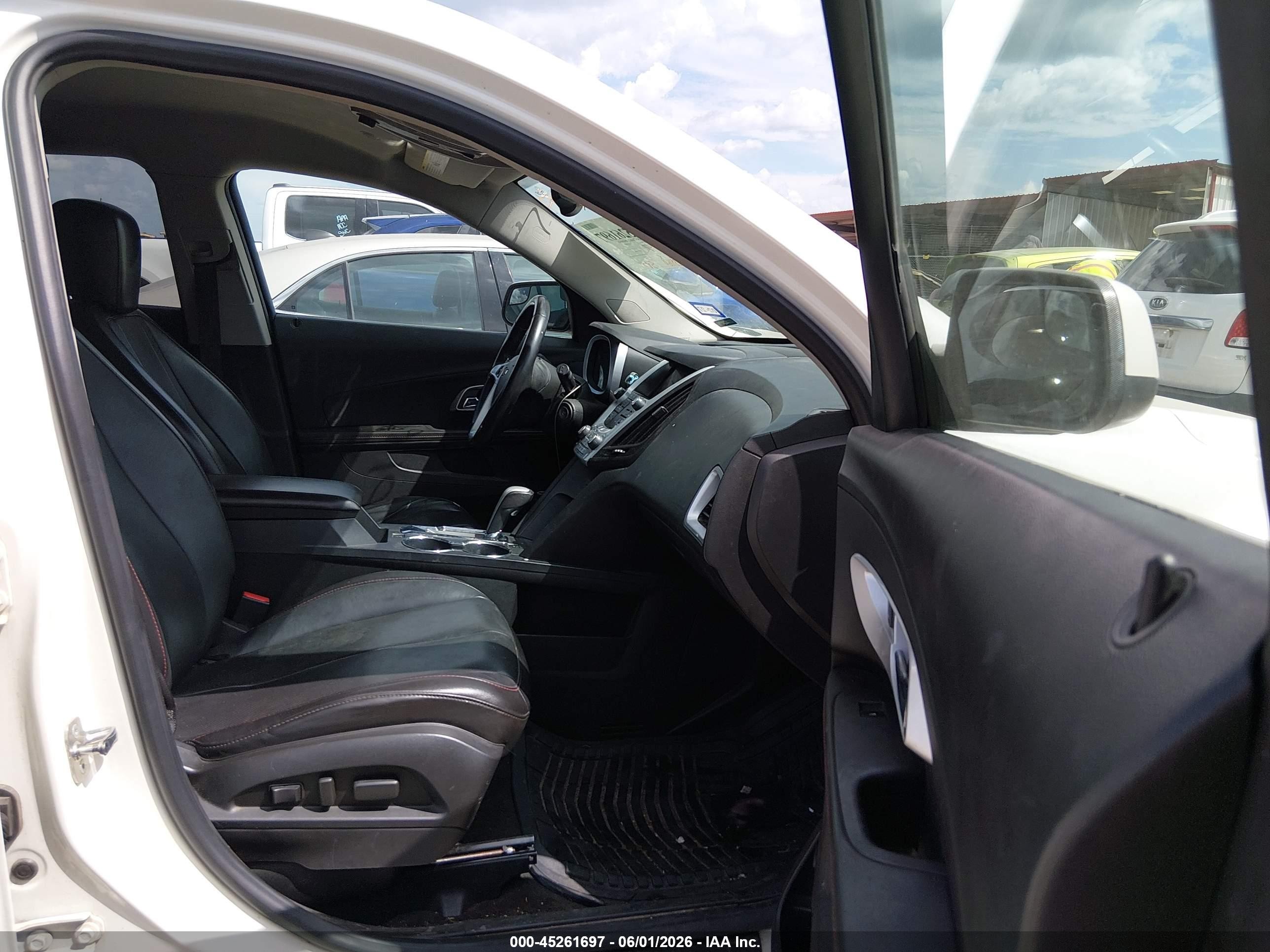 2014 Chevrolet Equinox 2lt White vin: 1GNALCEKXEZ104190