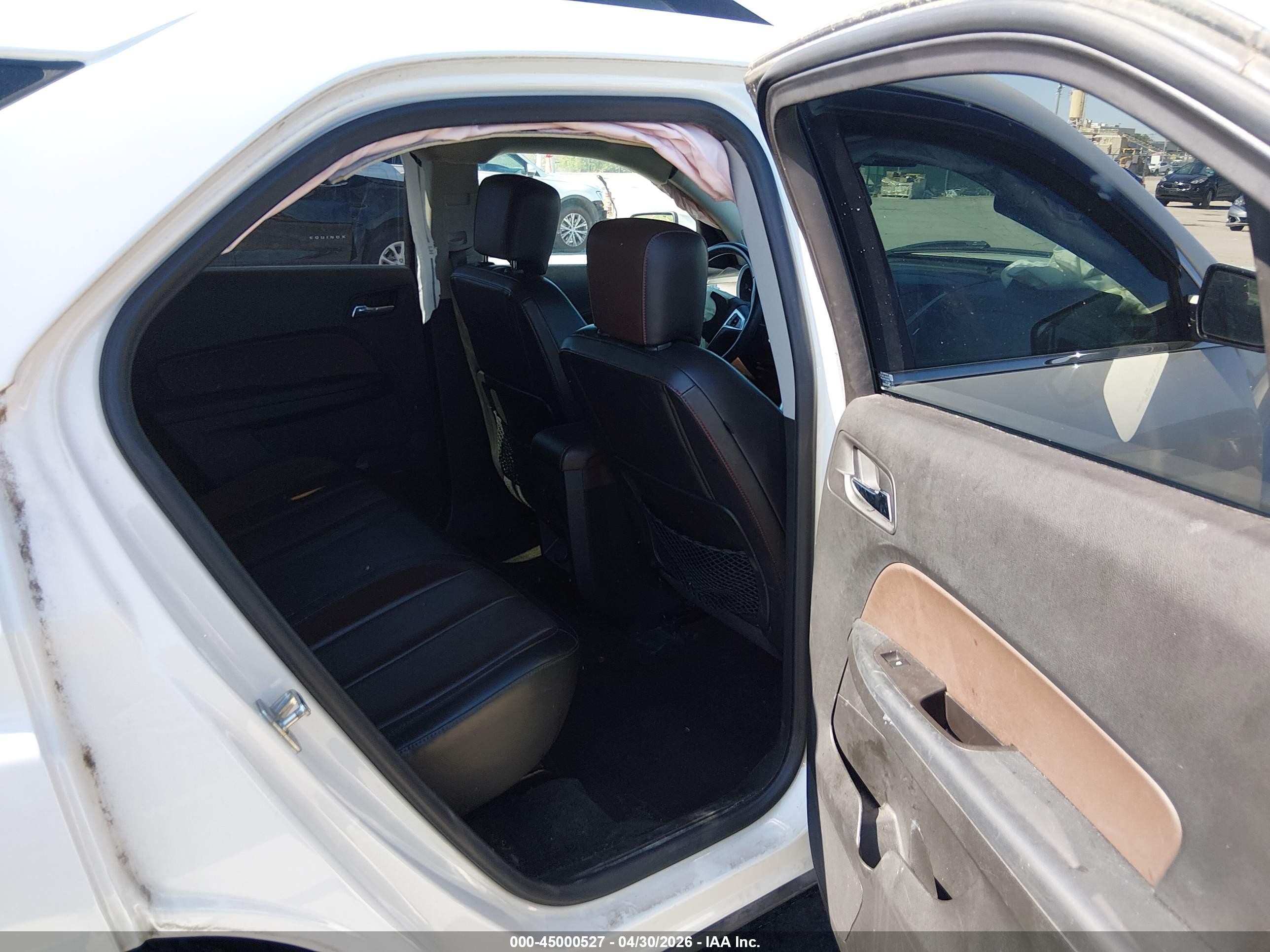 2015 Chevrolet Equinox 2lt Белый vin: 1GNALCEKXFZ138180