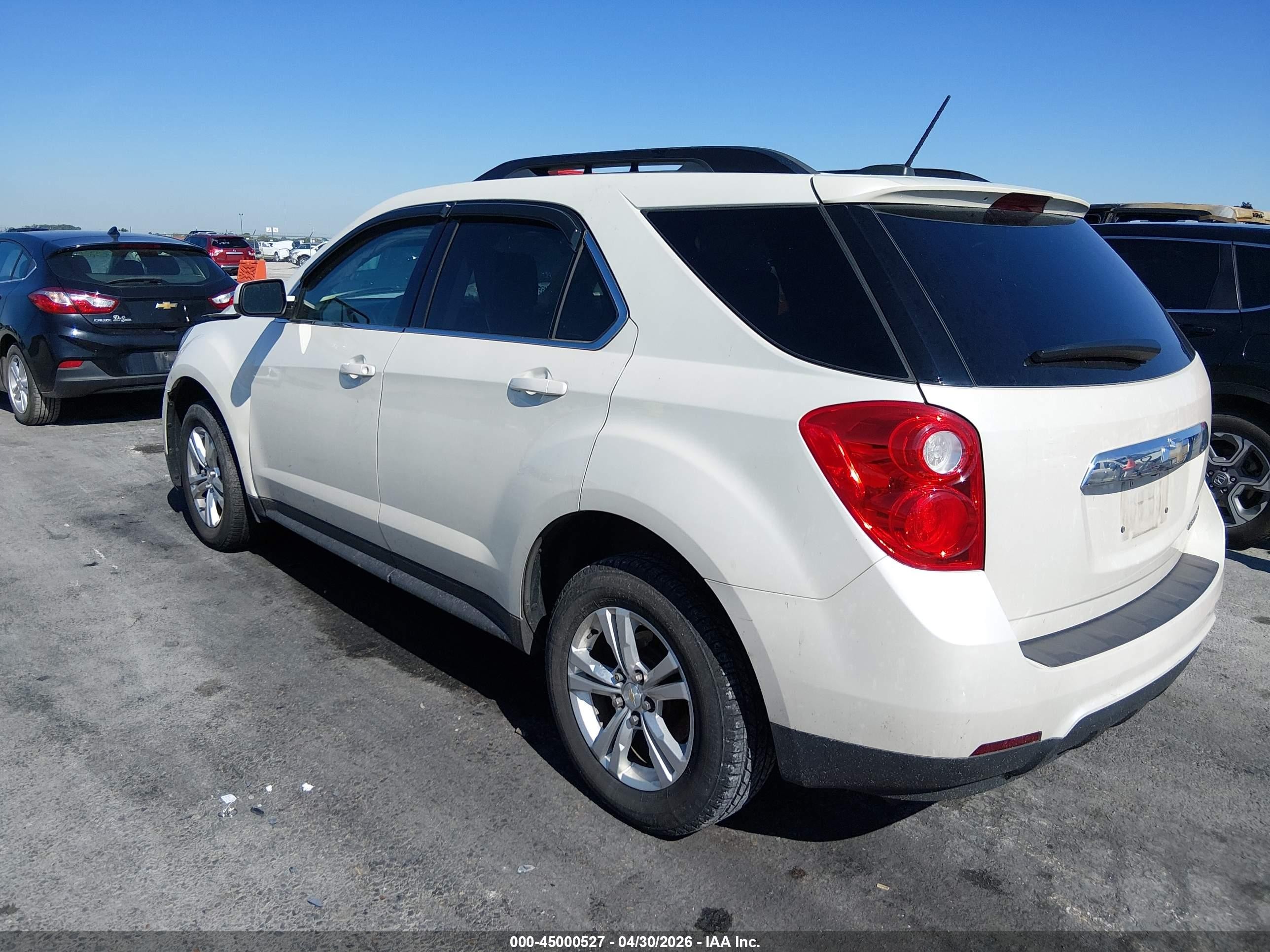 2015 Chevrolet Equinox 2lt Белый vin: 1GNALCEKXFZ138180
