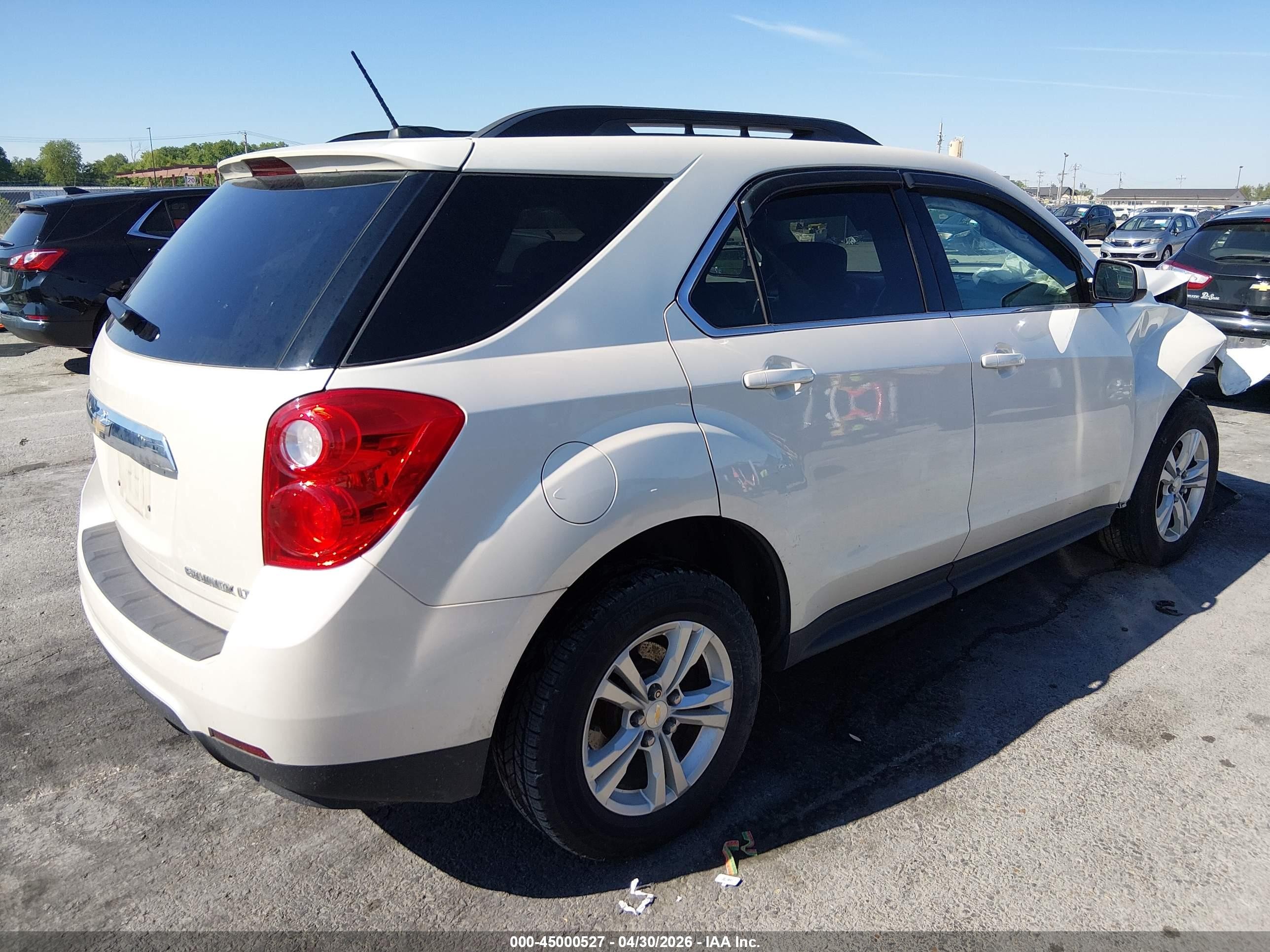 2015 Chevrolet Equinox 2lt Белый vin: 1GNALCEKXFZ138180