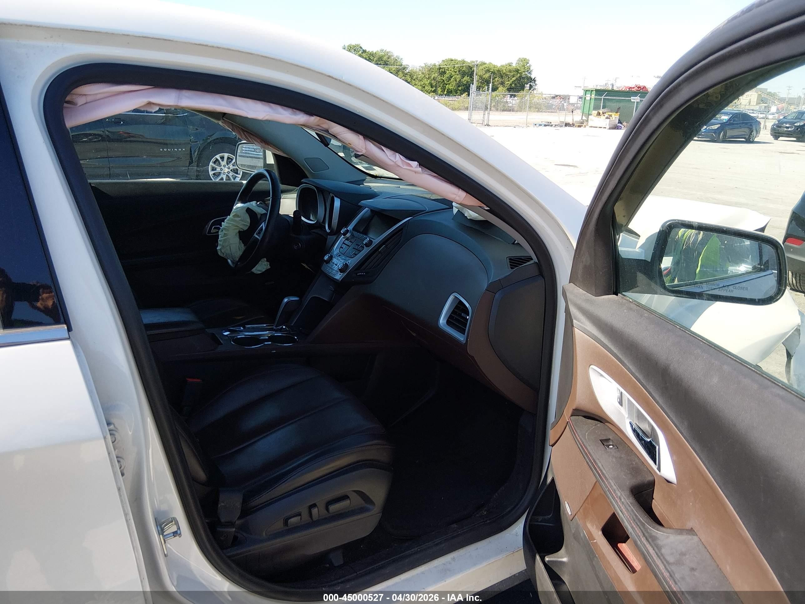 2015 Chevrolet Equinox 2lt Белый vin: 1GNALCEKXFZ138180