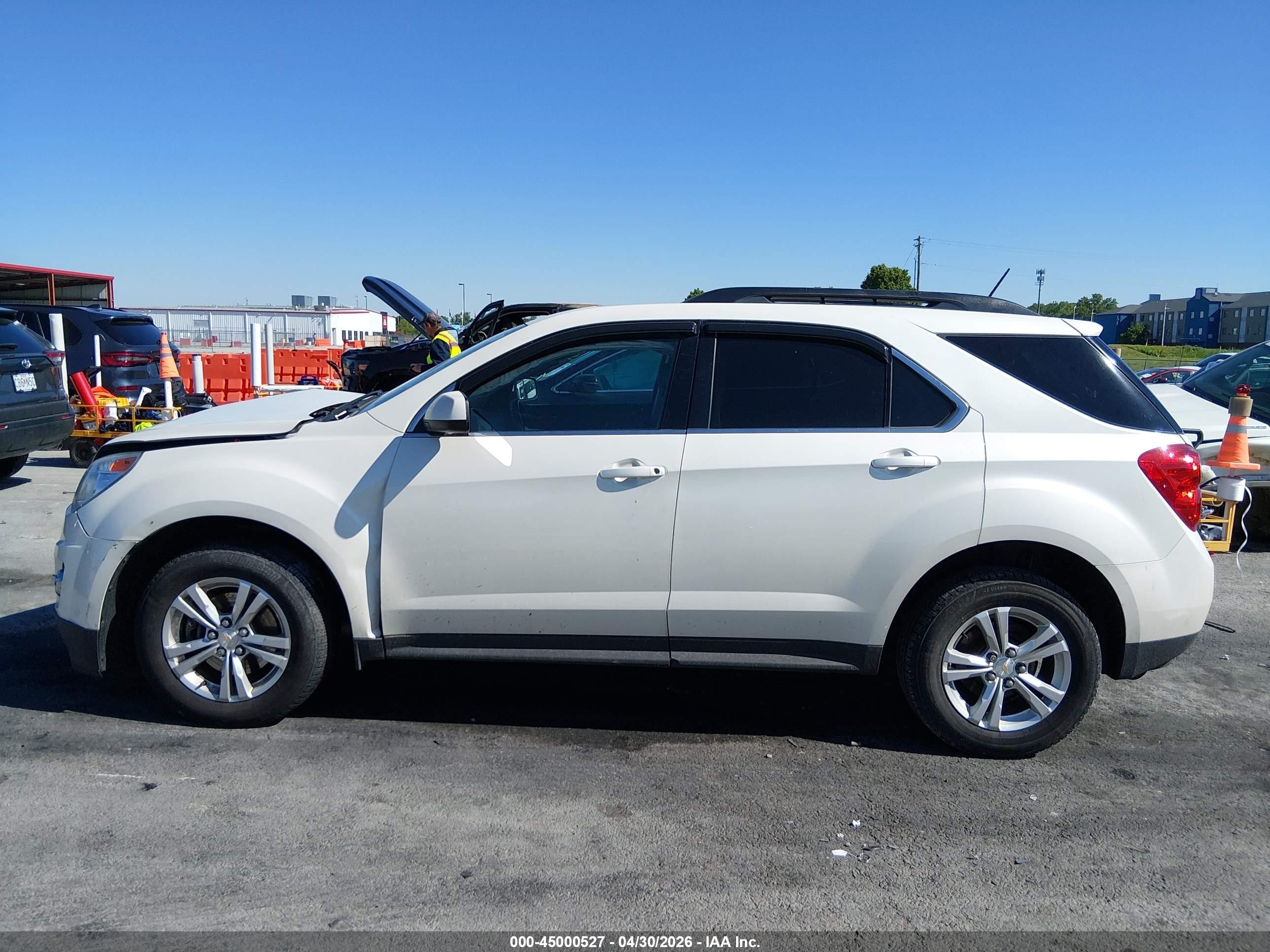 2015 Chevrolet Equinox 2lt Белый vin: 1GNALCEKXFZ138180