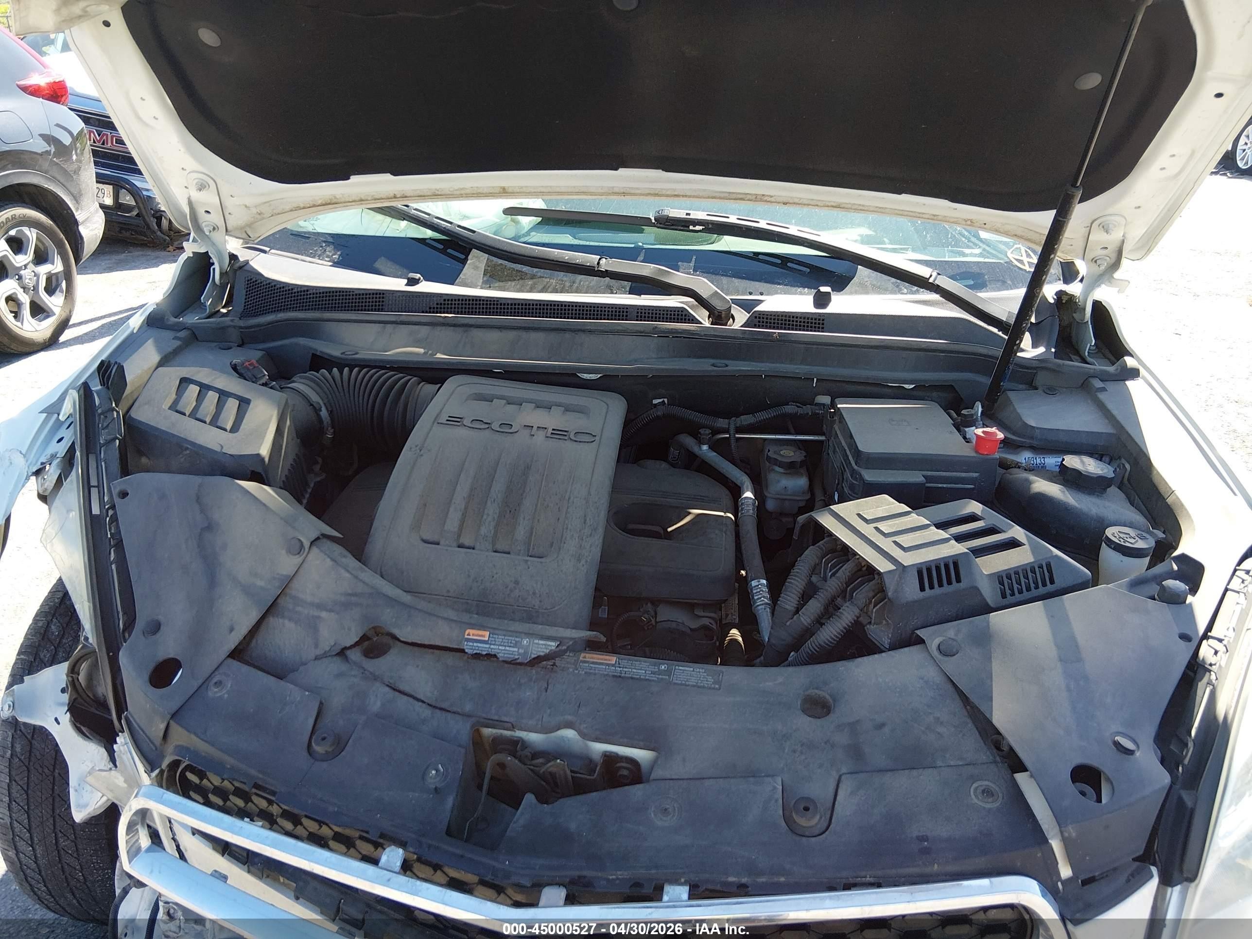 2015 Chevrolet Equinox 2lt Белый vin: 1GNALCEKXFZ138180