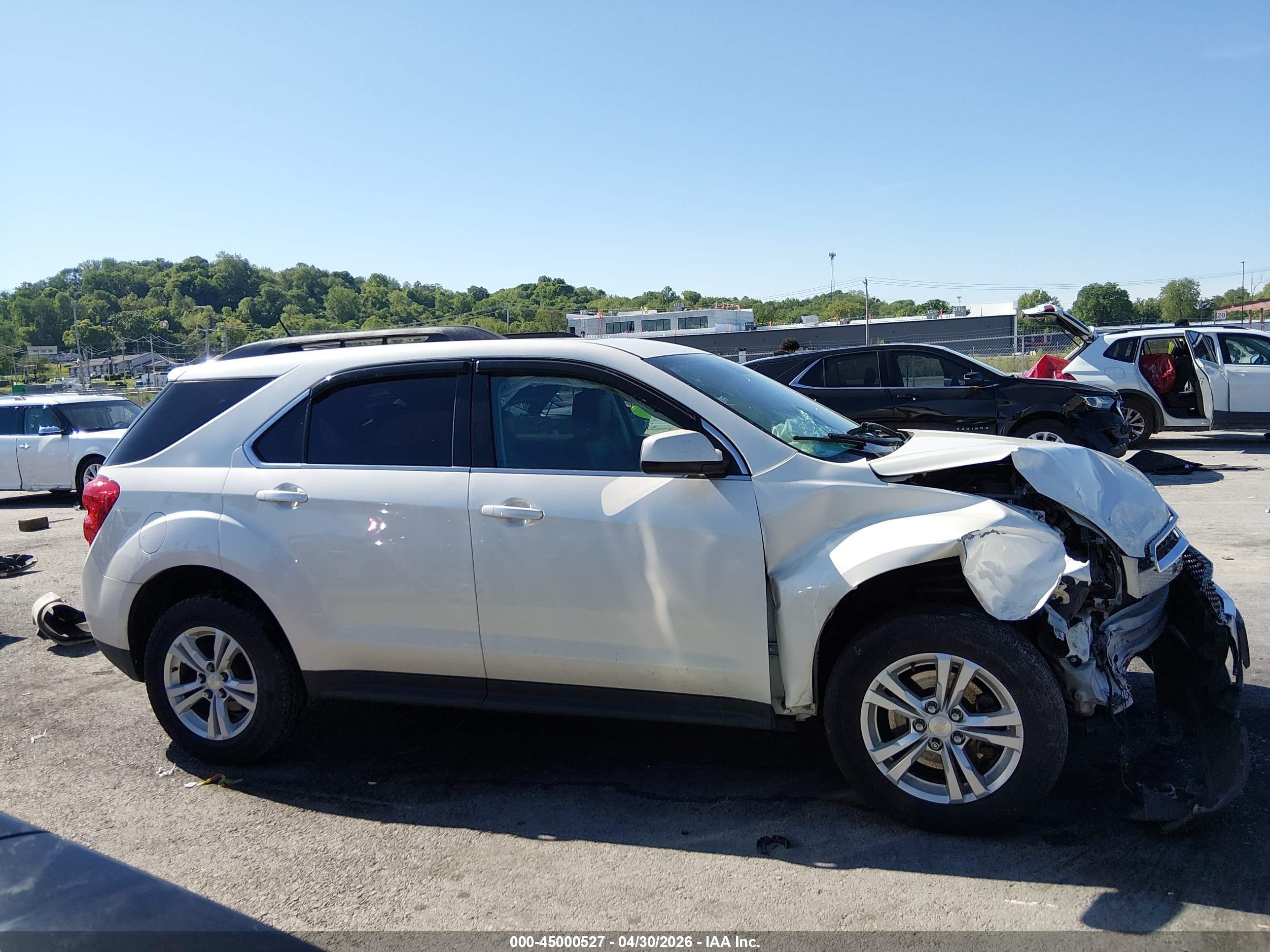 2015 Chevrolet Equinox 2lt Белый vin: 1GNALCEKXFZ138180