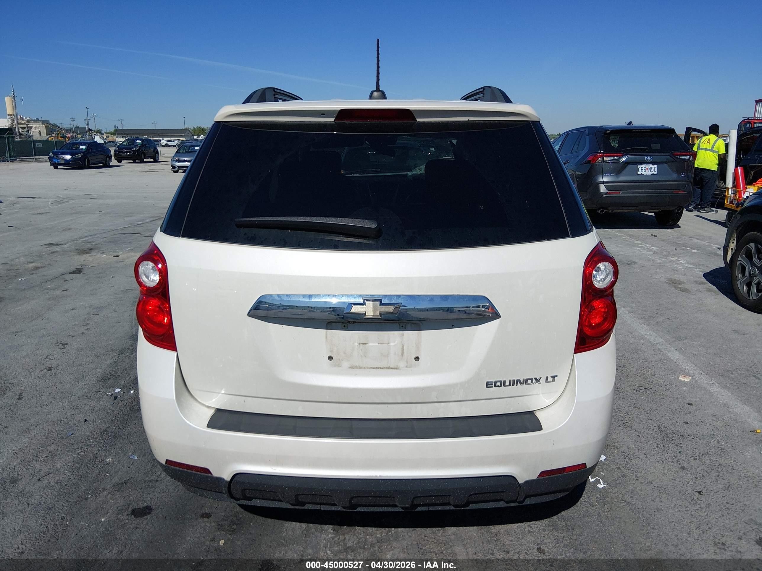 2015 Chevrolet Equinox 2lt Белый vin: 1GNALCEKXFZ138180