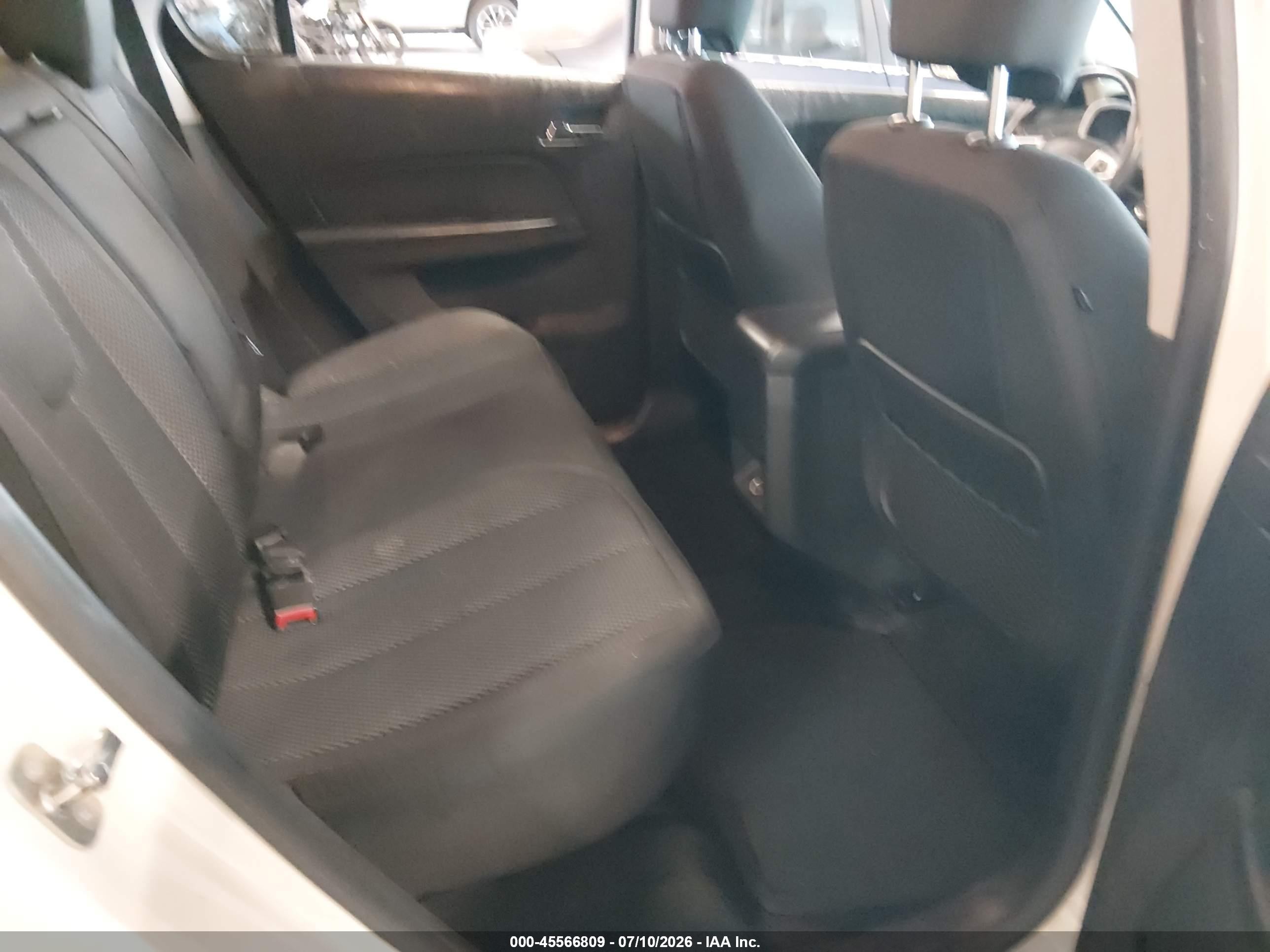 2013 Chevrolet Equinox Lt White vin: 1GNALDEK0DZ120046