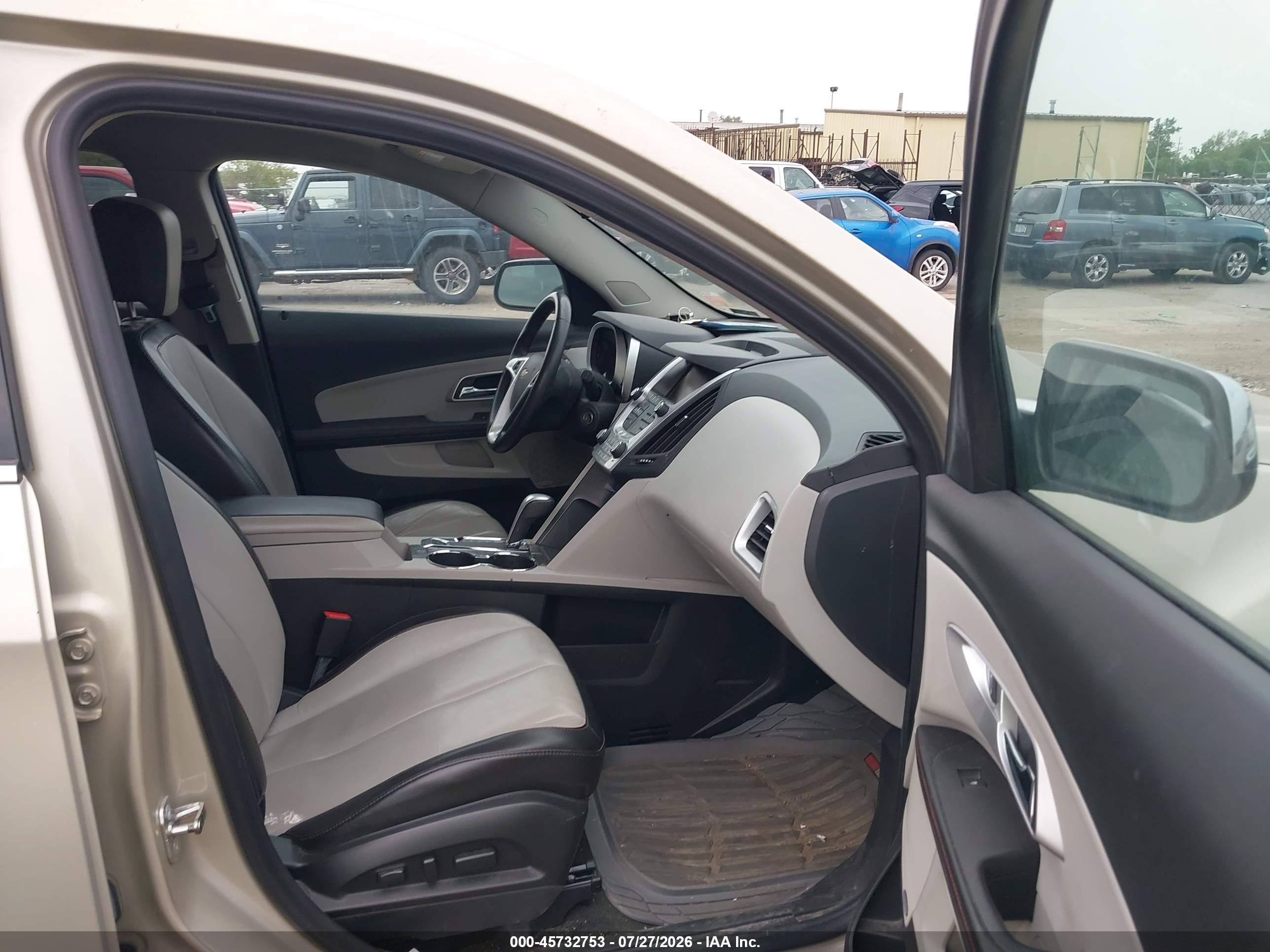 2015 Chevrolet Equinox Ltz Champagne vin: 1GNALDEK0FZ129073