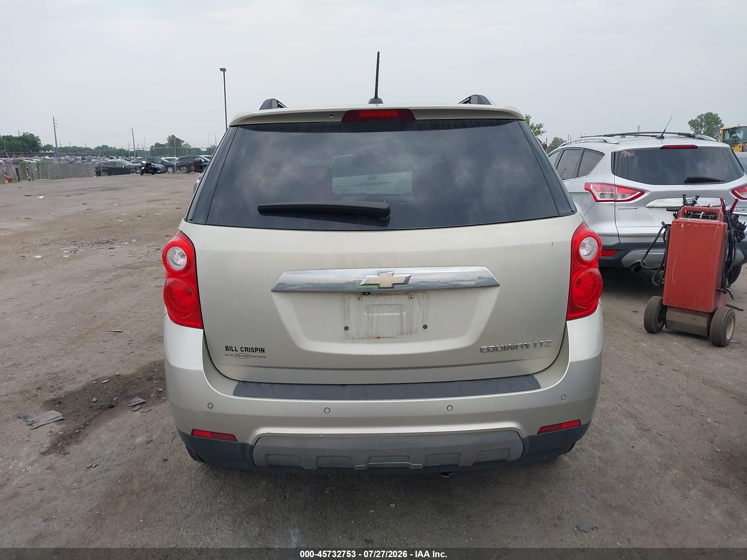 2015 Chevrolet Equinox Ltz Champagne vin: 1GNALDEK0FZ129073