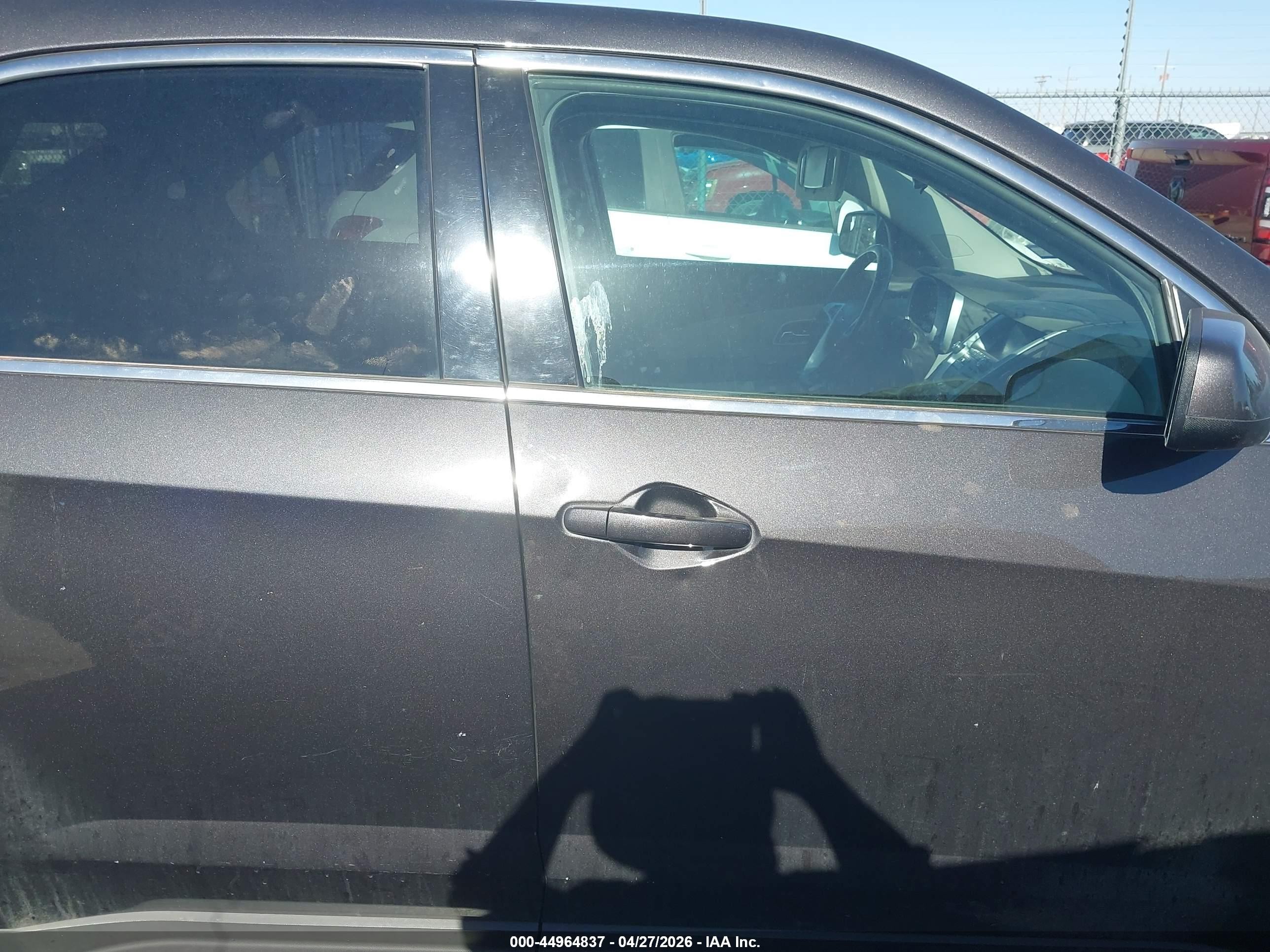 2013 Chevrolet Equinox 1lt Серый vin: 1GNALDEK1DZ102185