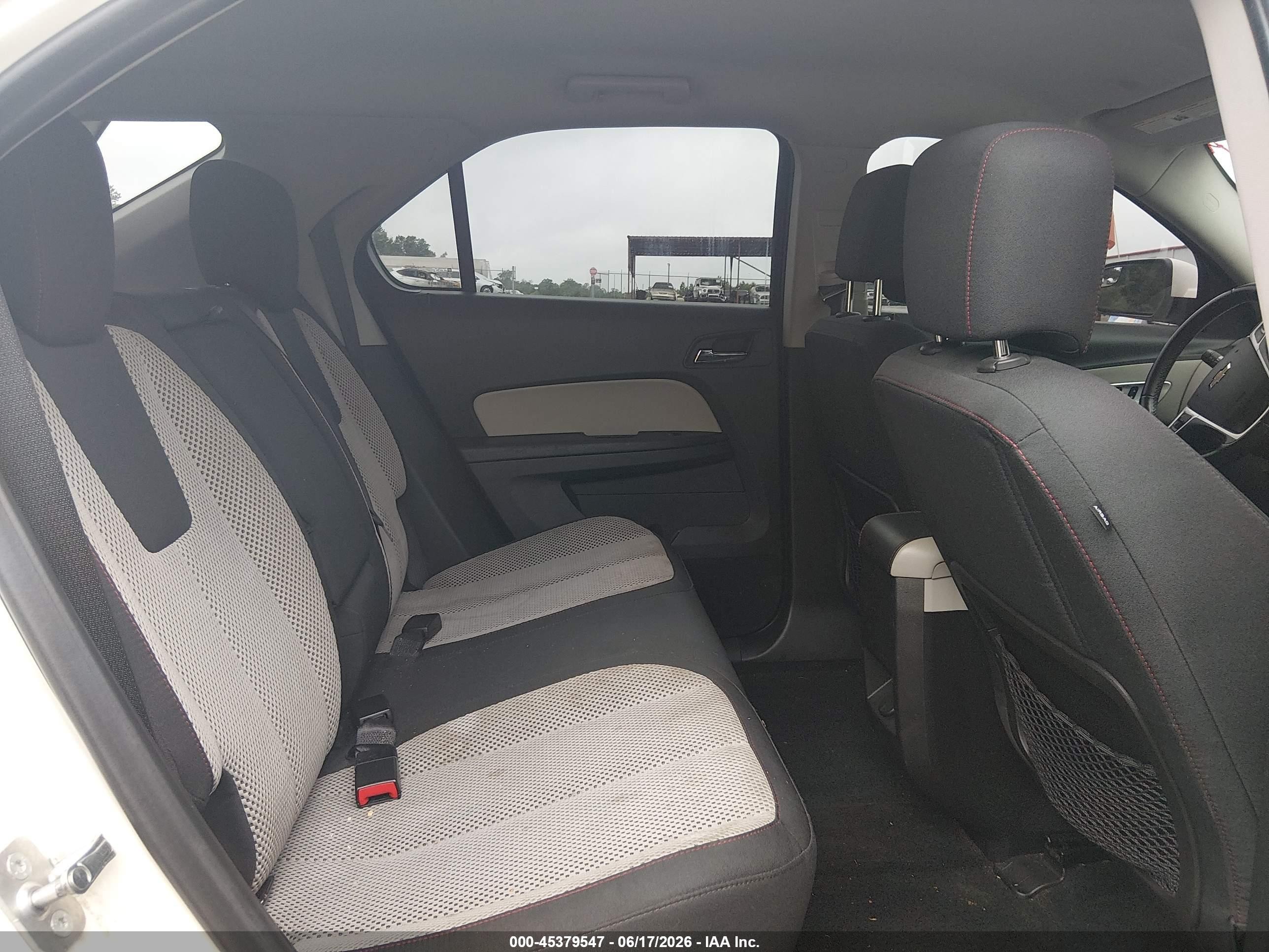 2013 Chevrolet Equinox 1lt White vin: 1GNALDEK1DZ125630