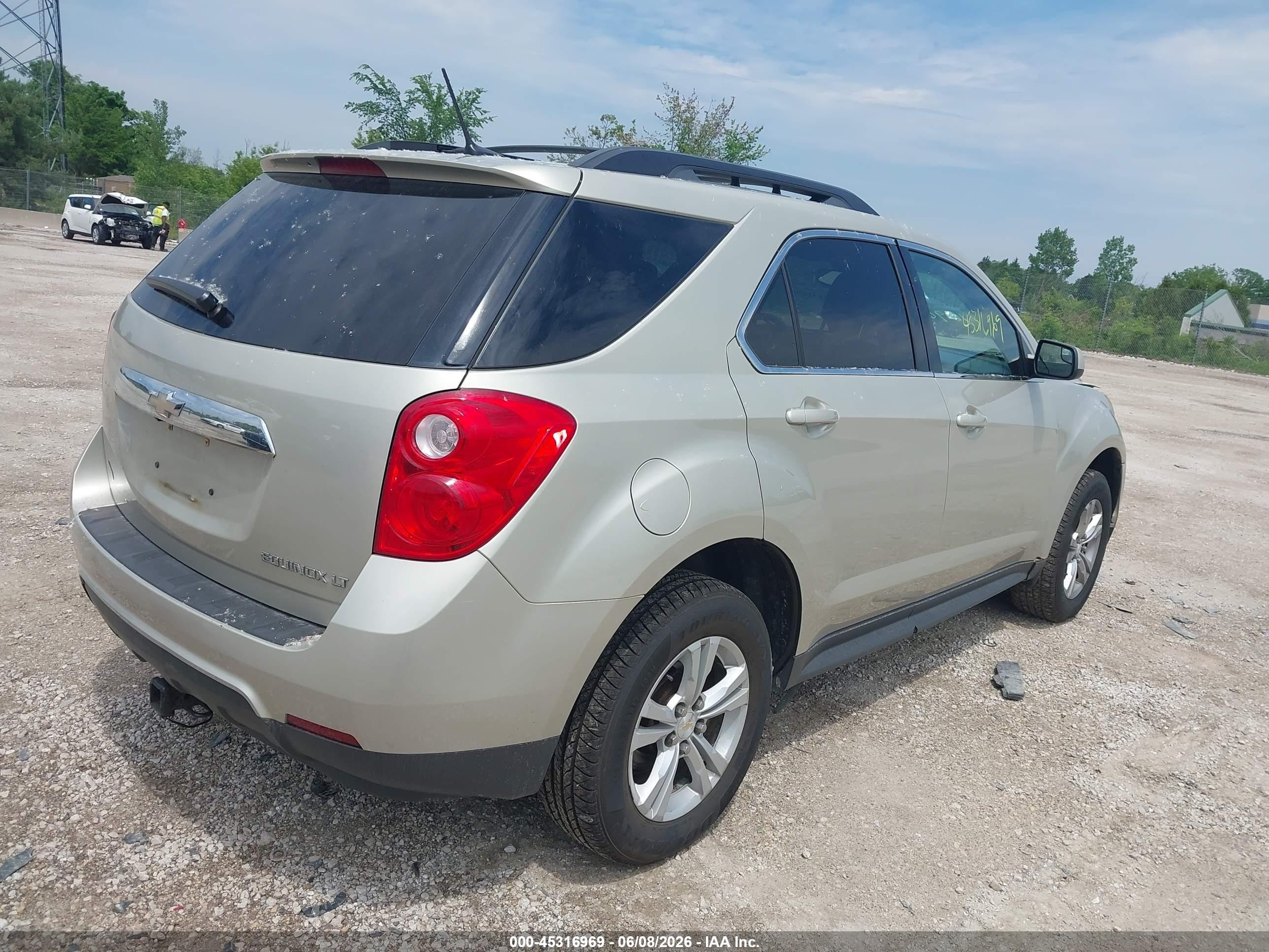 2013 Chevrolet Equinox 1lt Бежевый vin: 1GNALDEK1DZ132142