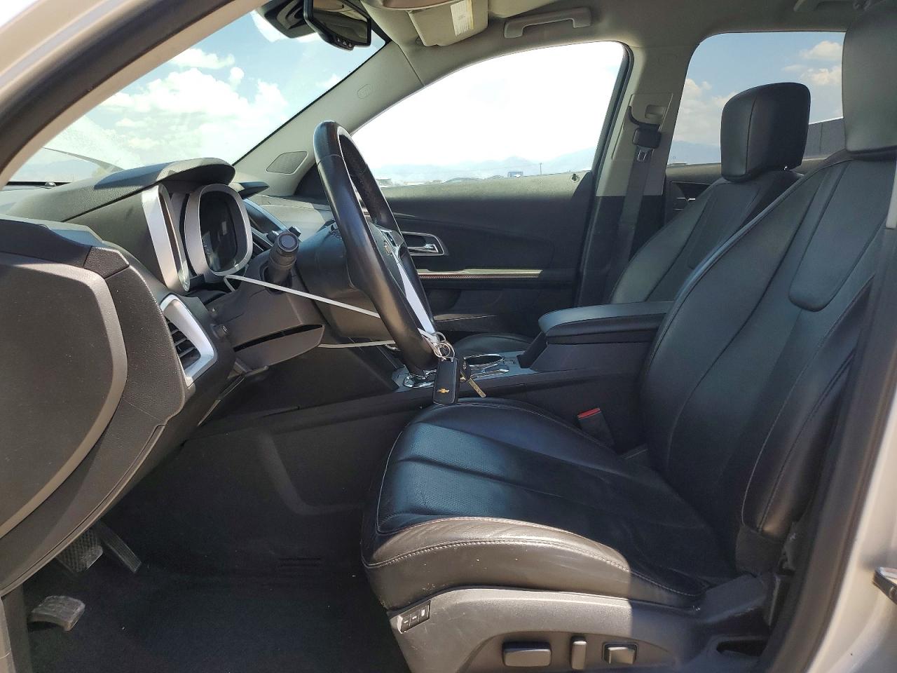 2015 Chevrolet Equinox Ltz Silver vin: 1GNALDEK1FZ138588